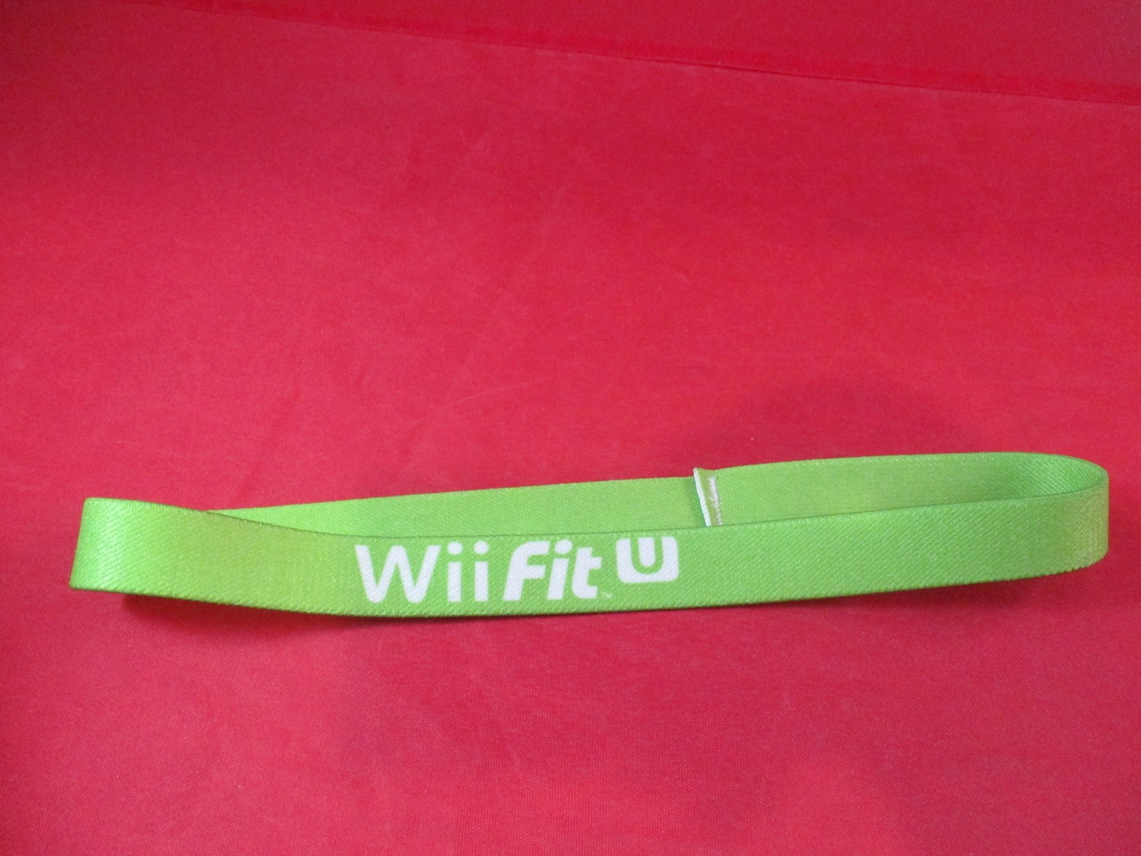 Nintendo Wii Fit U Promo Green Workout Headband + G4 Videogame TV Wristband