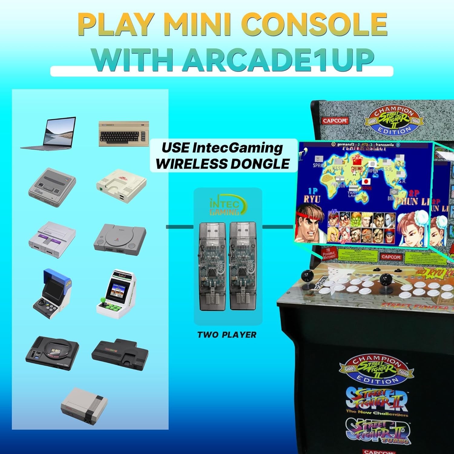 Bring Switch Games to Arcade1Up with Fighting Stick//