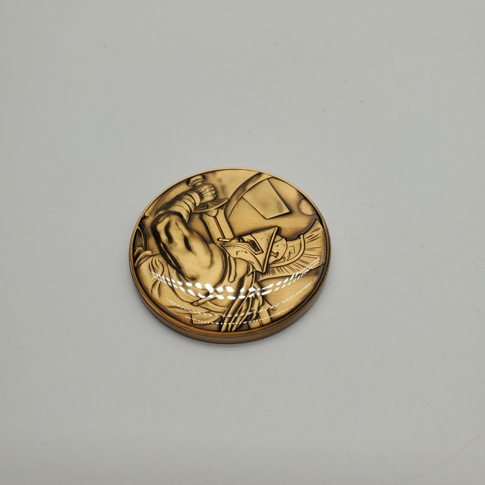 Promo Challenge Coin for Amazon New Worlds Lumberyard 1.6 Video Game – Coated