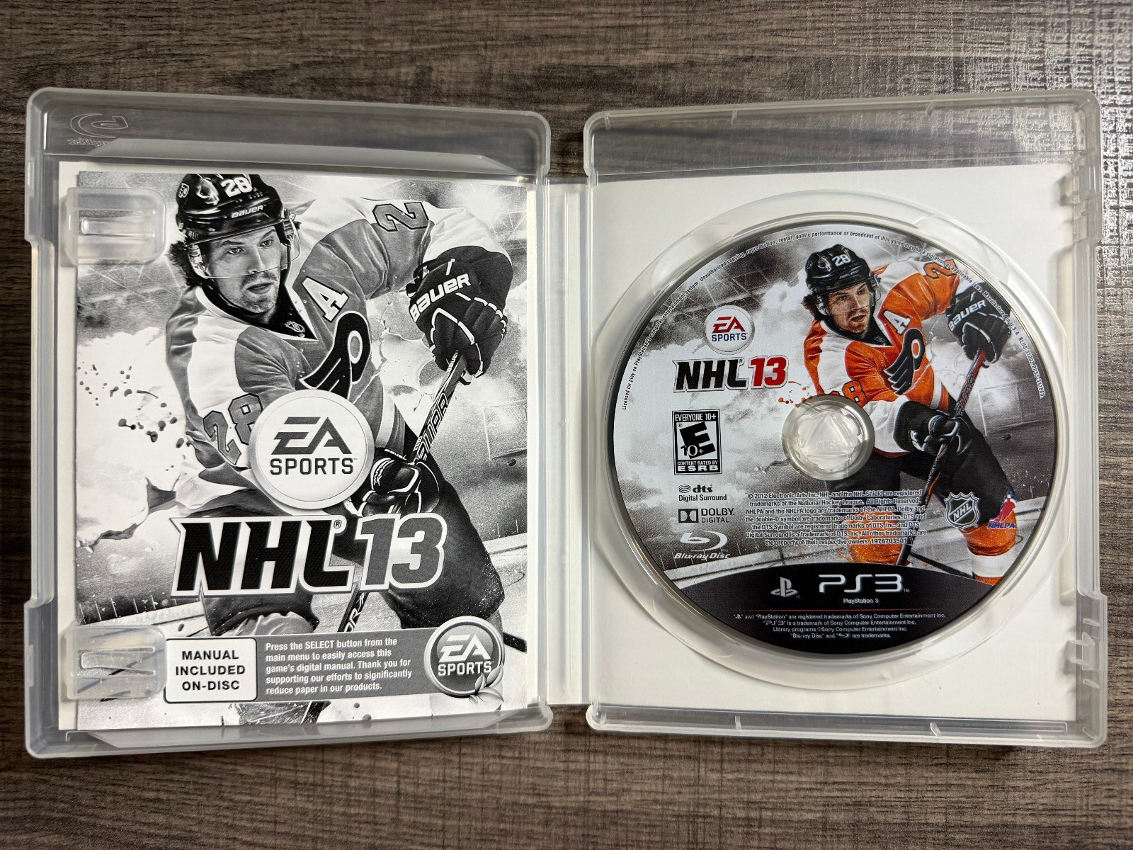 NHL 13 – Sony Playstation 3 PS3 – EA Sports – Acceptable Condition