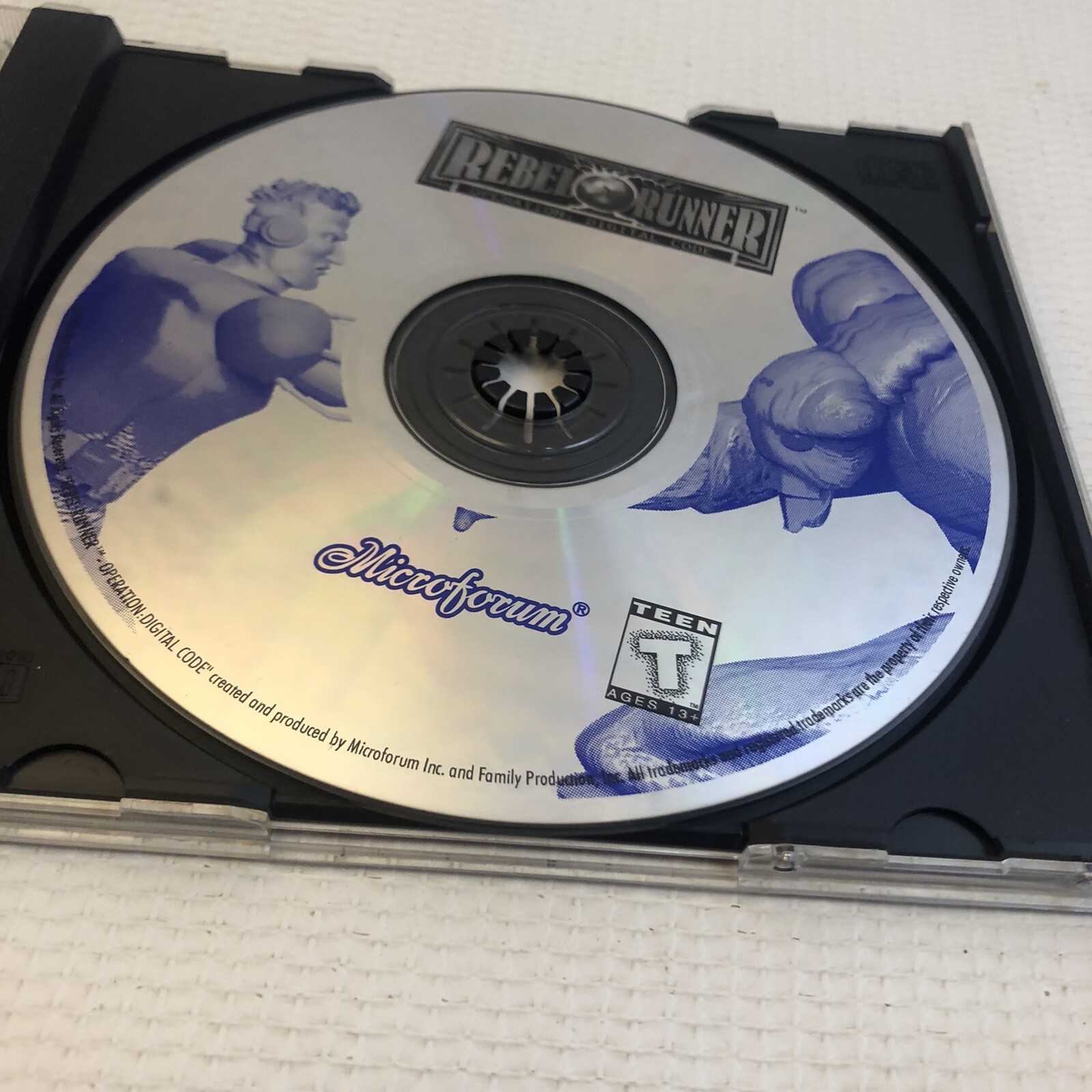 Rebel Runner Operation Digital Code PC Micro forum Family Production 1996 MS Dos