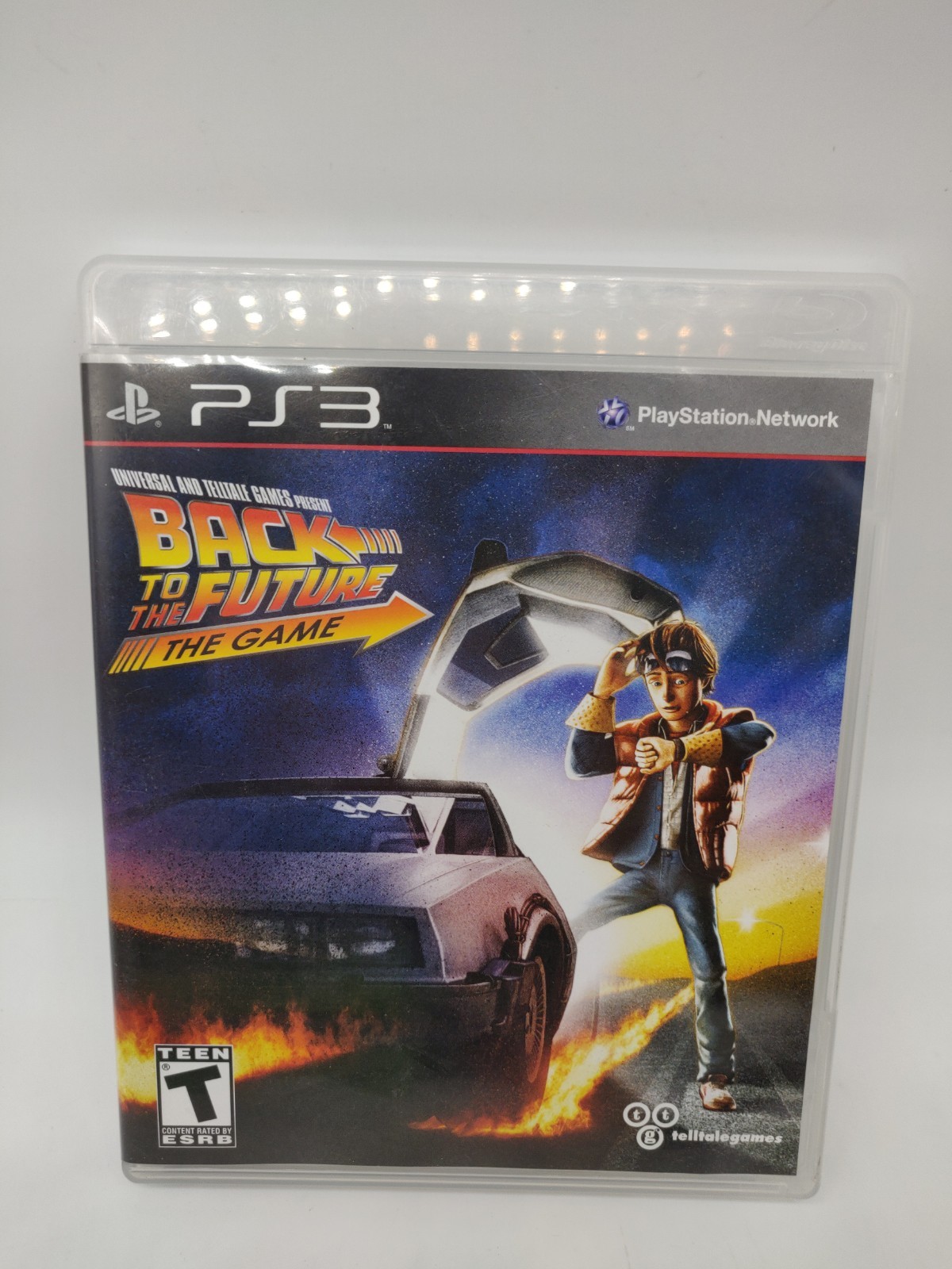Back to the Future (Sony PlayStation 3 PS3, 2011) Game Inner Cracked Tested READ