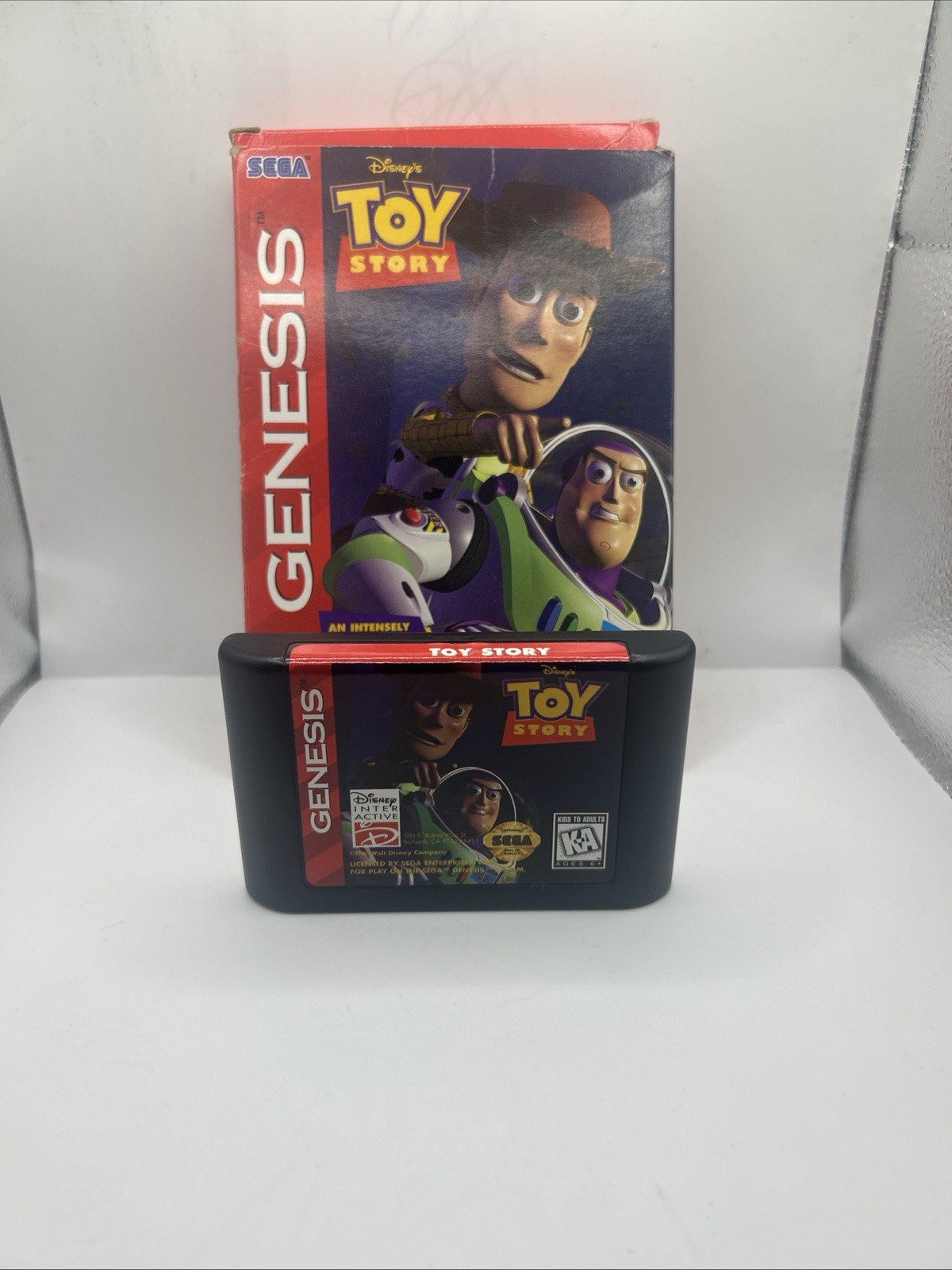 Disney Interactive Disney’s Toy Story (Sega Genesis) Boxed w/ Box, 1996 NTSC-U/C