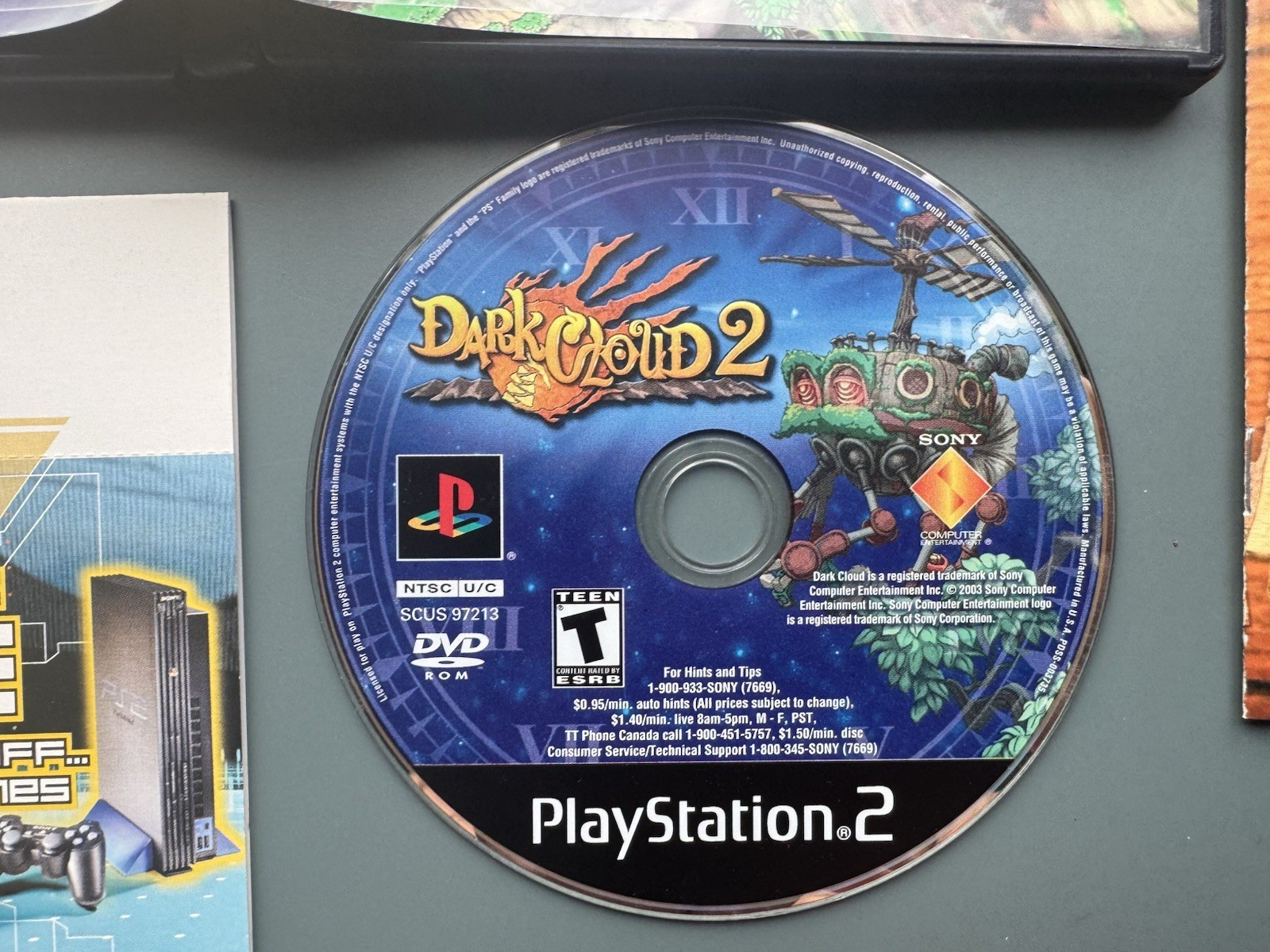 Dark Cloud 2 CIB Complete PlayStation 2 PS2 Tested With Dark Cloud 1 Disc Bundle