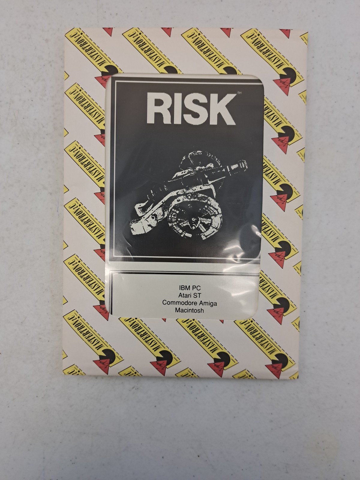 No Disk! Vintage Risk Game Box-Manual for Atari-Mac-IBM-Amiga