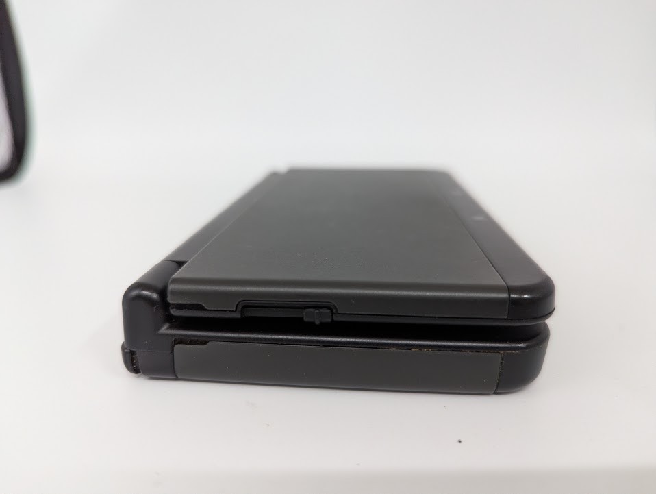 B316 Nintendo New 3DS console Black Japan w/box adapter manual fx