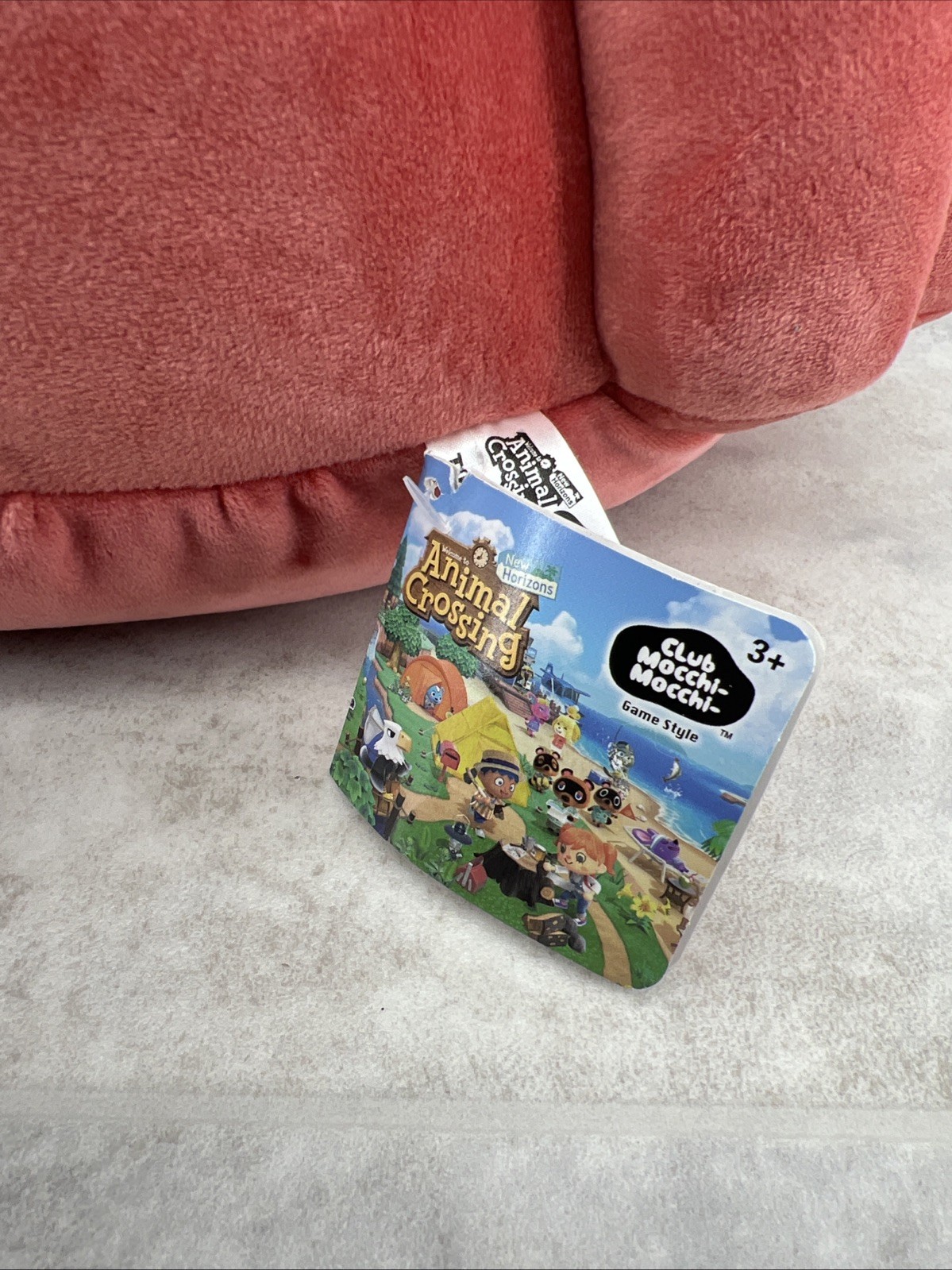 Animal Crossing Club Mocchi Mocchi 15″ Flick- Super Soft Plush Pillow Tomy 2022