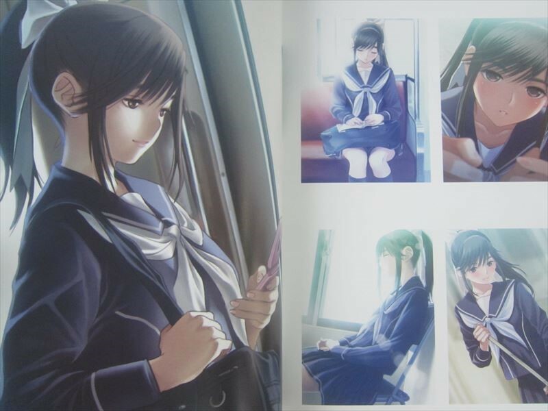 LOVEPLUS Love Plus Art Set Select Box MANAKA Illustration Book Konami Japan Ltd