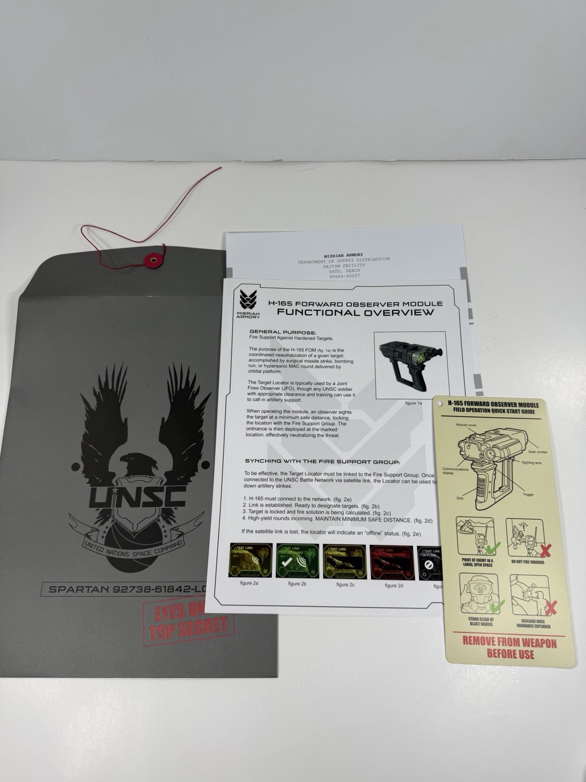 Halo Legendary Loot Crate FALL OF REACH Icon Hunter 100% Complete Shirt Size L