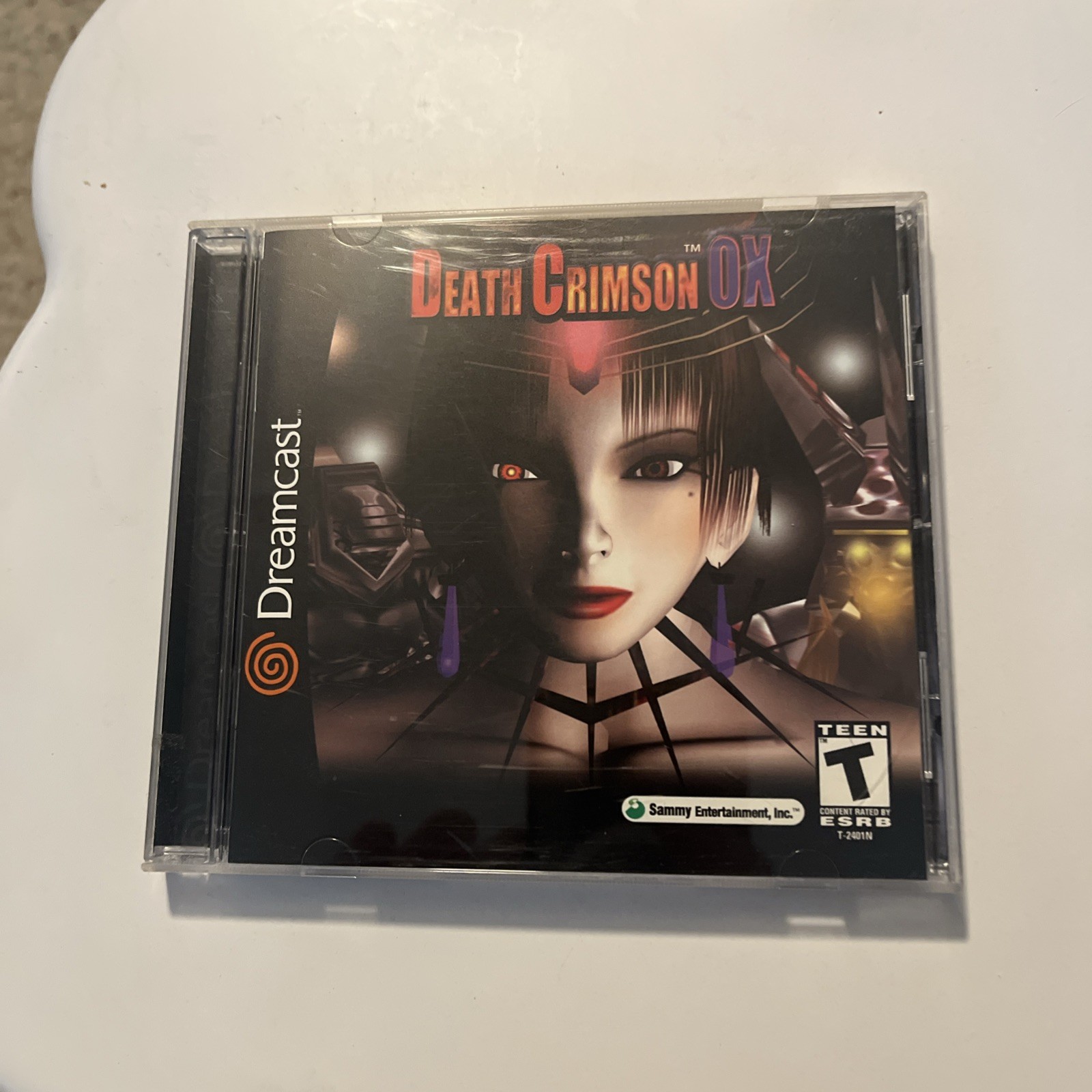 Death Crimson OX (Sega Dreamcast, 2001) Authentic & Complete!