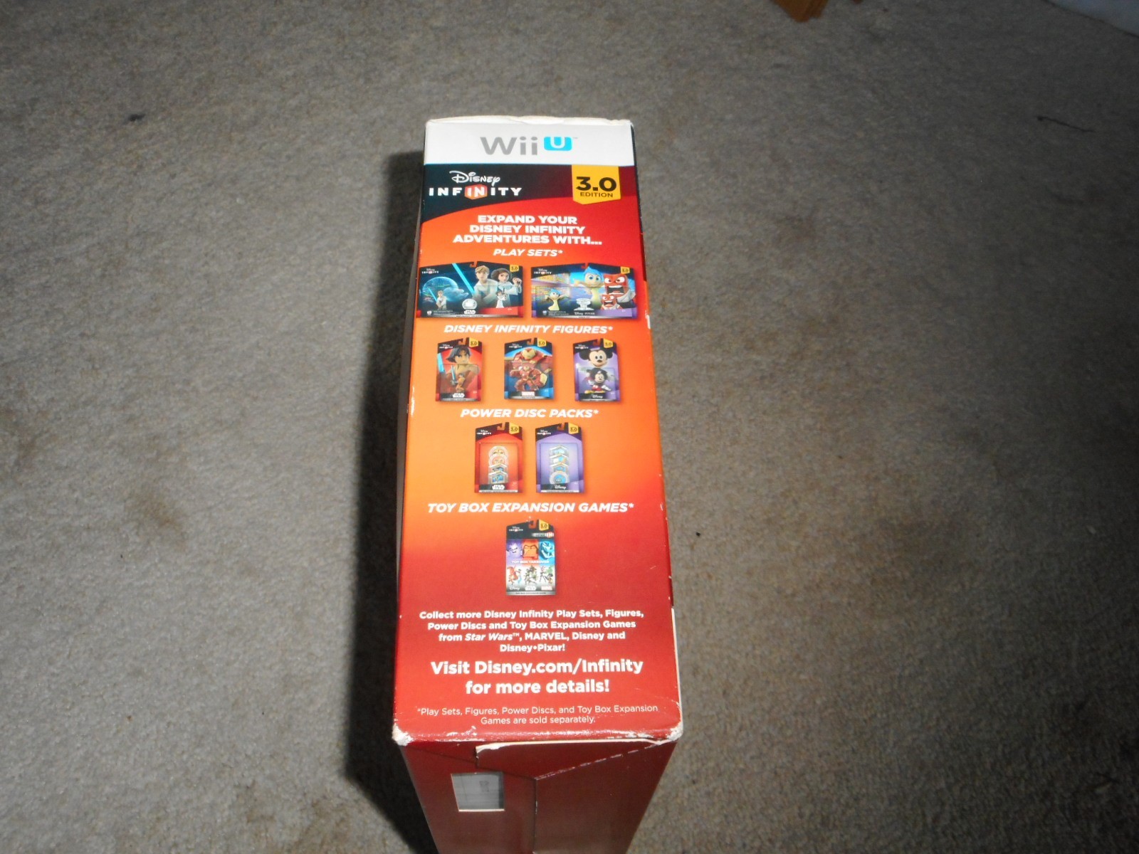 STAR WARS DISNEY INFINITY 3.0 STARTER PACK..NINTENDO WII U..**NEW**FREE S/H**