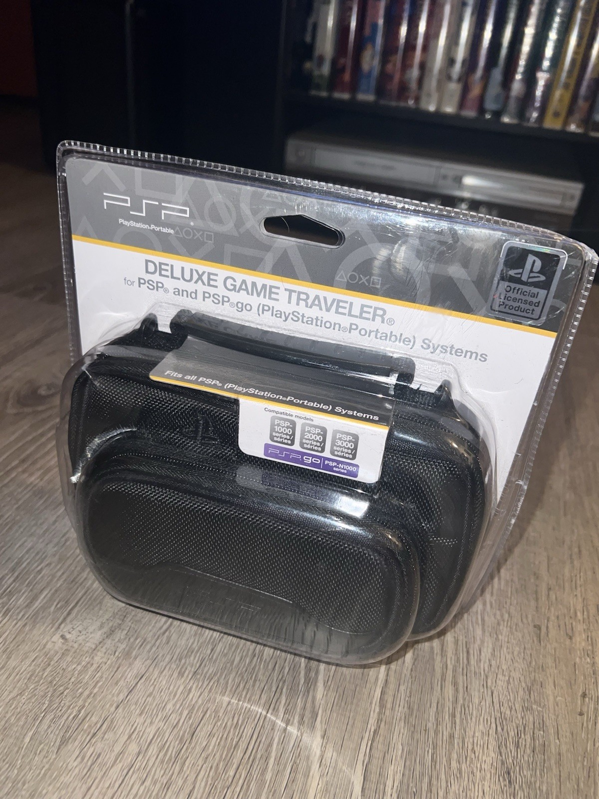 Sony PlayStation PSP & PSP go Deluxe Game Traveler Case OEM/RARE New Sealed