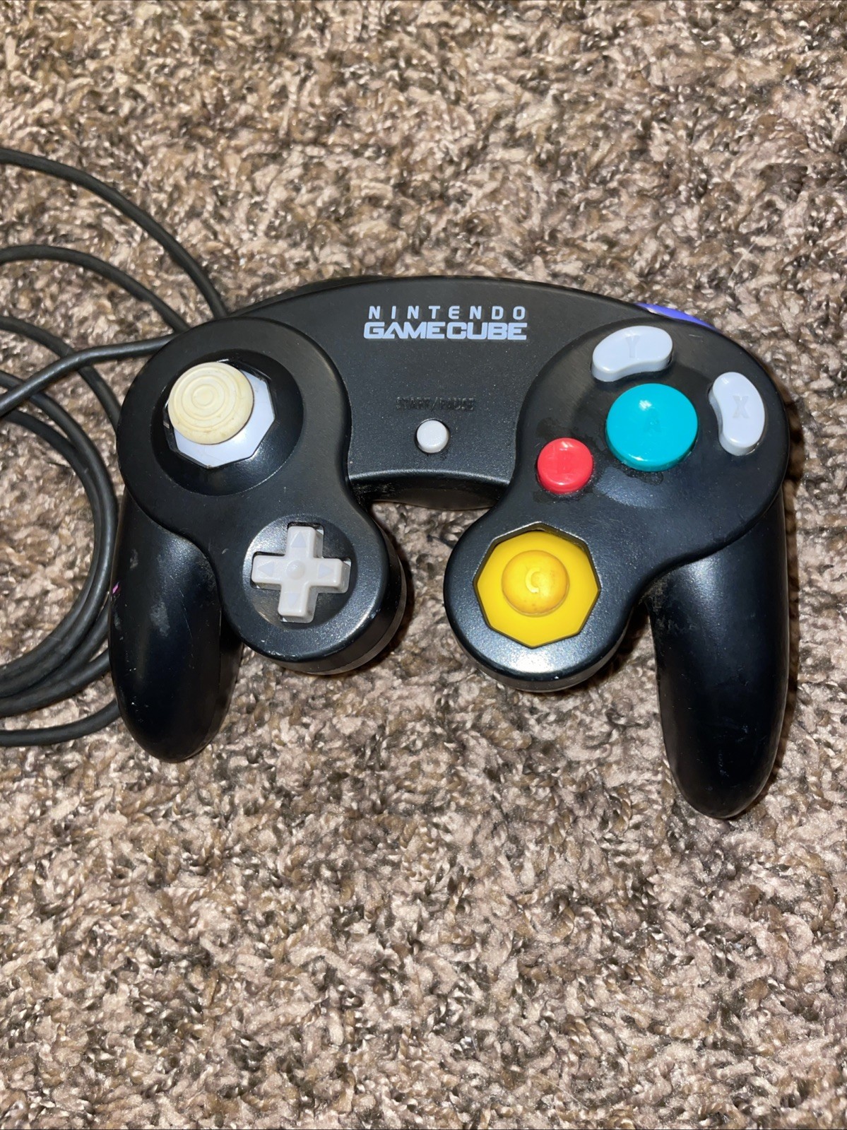 Original Nintendo Gamecube Controller – Black