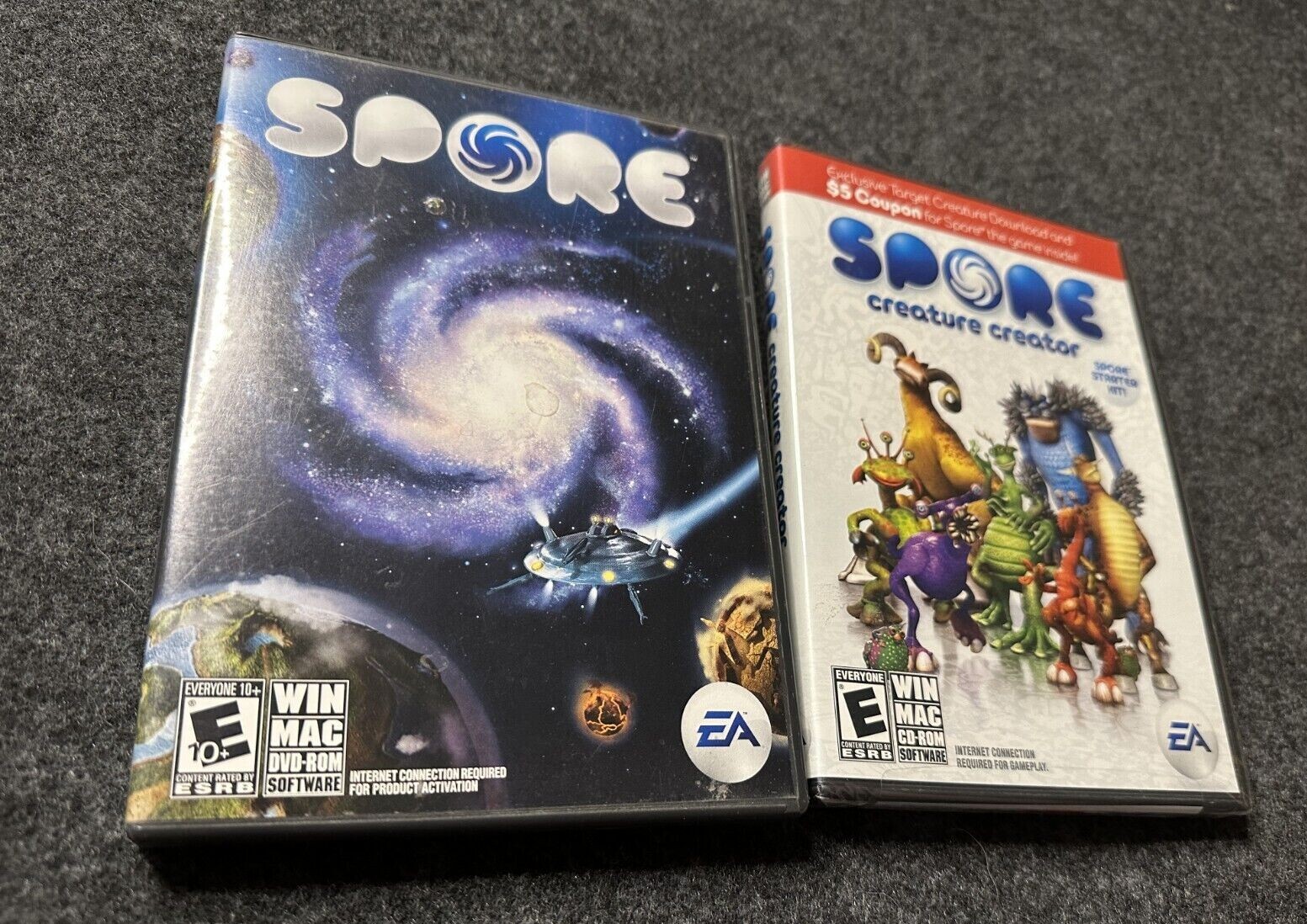 Spore with Spore Creature Creator (Windows/Mac, 2008) See Desc 1/2 NiB