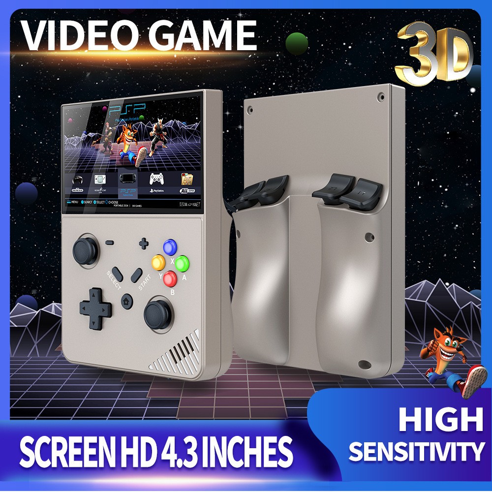 M18 Handheld Video Game Console R43 PRO 4.3 HD Screen Mini Portable Pocket Retro