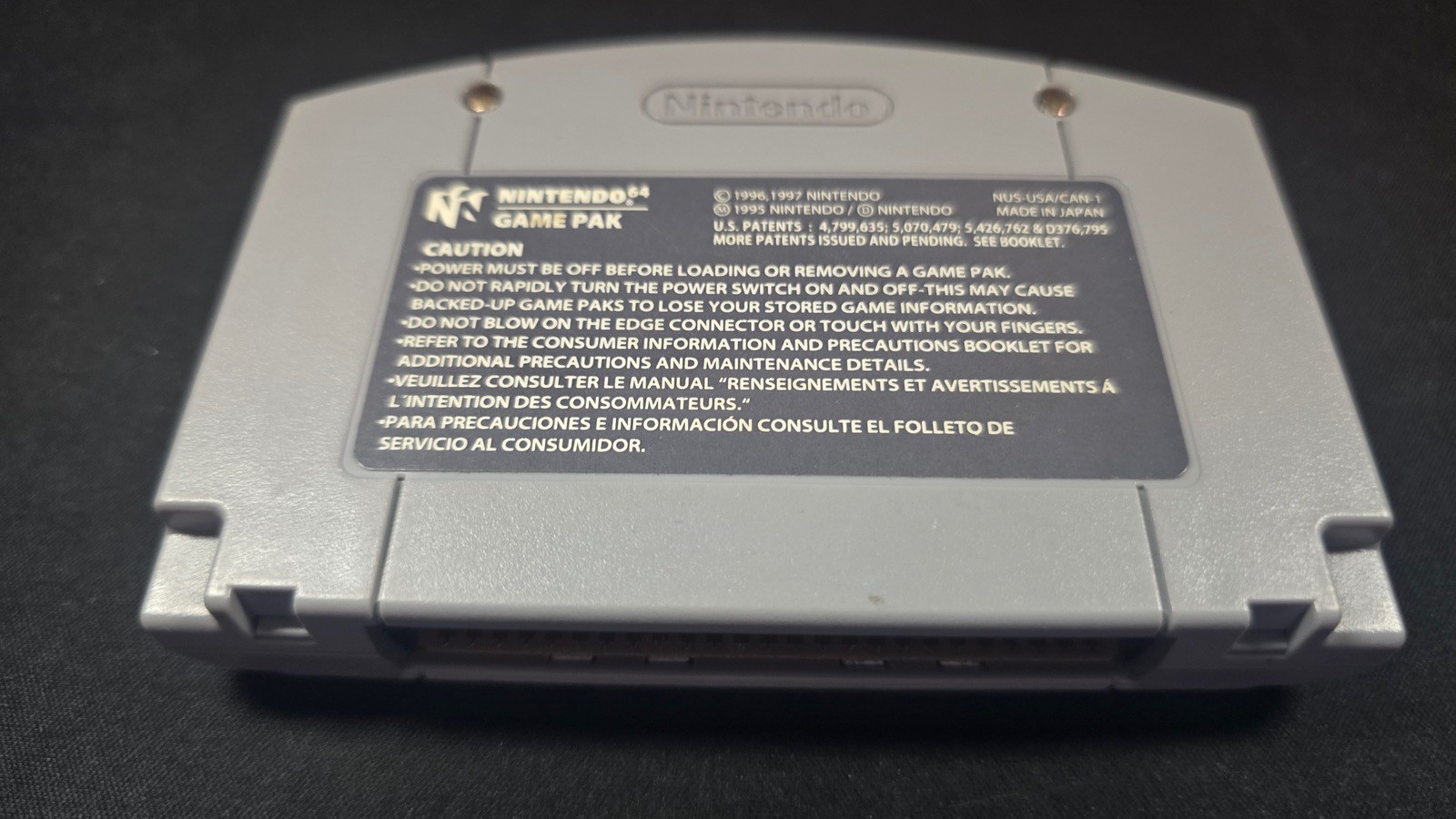 Hybrid Heaven Konami Nintendo 64 N64 Authentic NRMT condition game cartridge