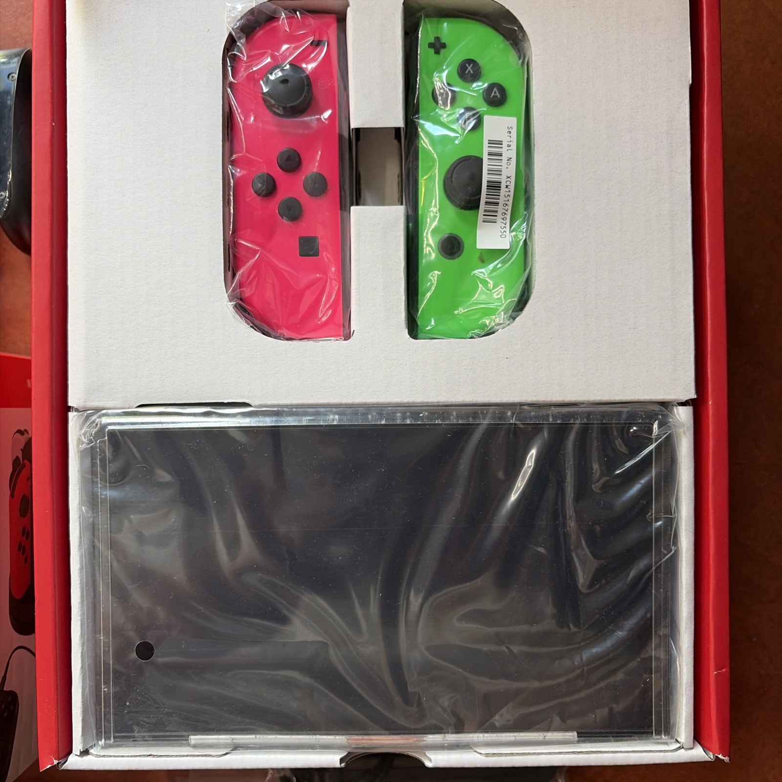 Nintendo Switch OLED 64GB Neon Blue Red Console Bundle – Near Mint – 3 JoyCons