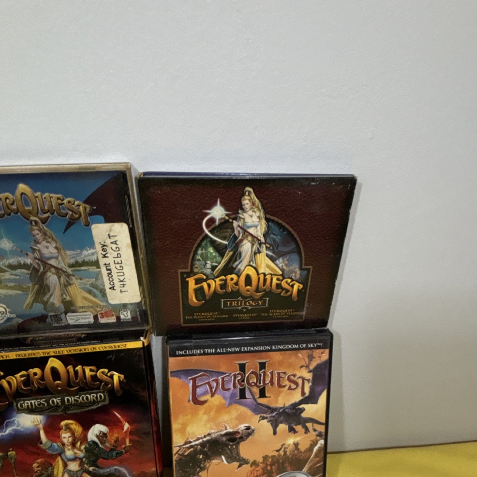 EverQuest PC Game Lot w/ Expansions & Manual (PC, Fantasy RPG) NTSC-U/C