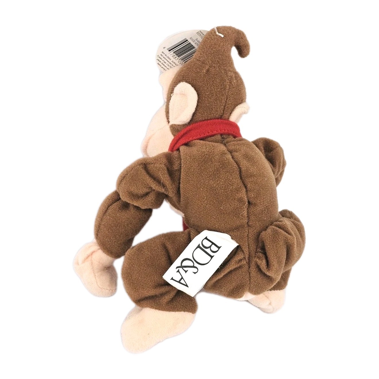 Vintage Nintendo 64 Donkey Kong Beanbag Plush + Hang & Tush Tag (BD&A, 1997) Toy