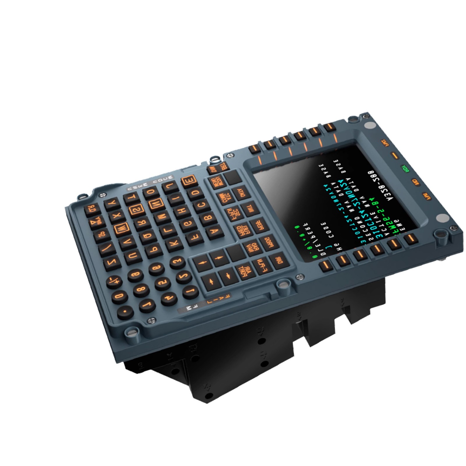 Winwing A3xx Mcdu Flight Control Panel Simulator Compatible W/ X-plane Msfs