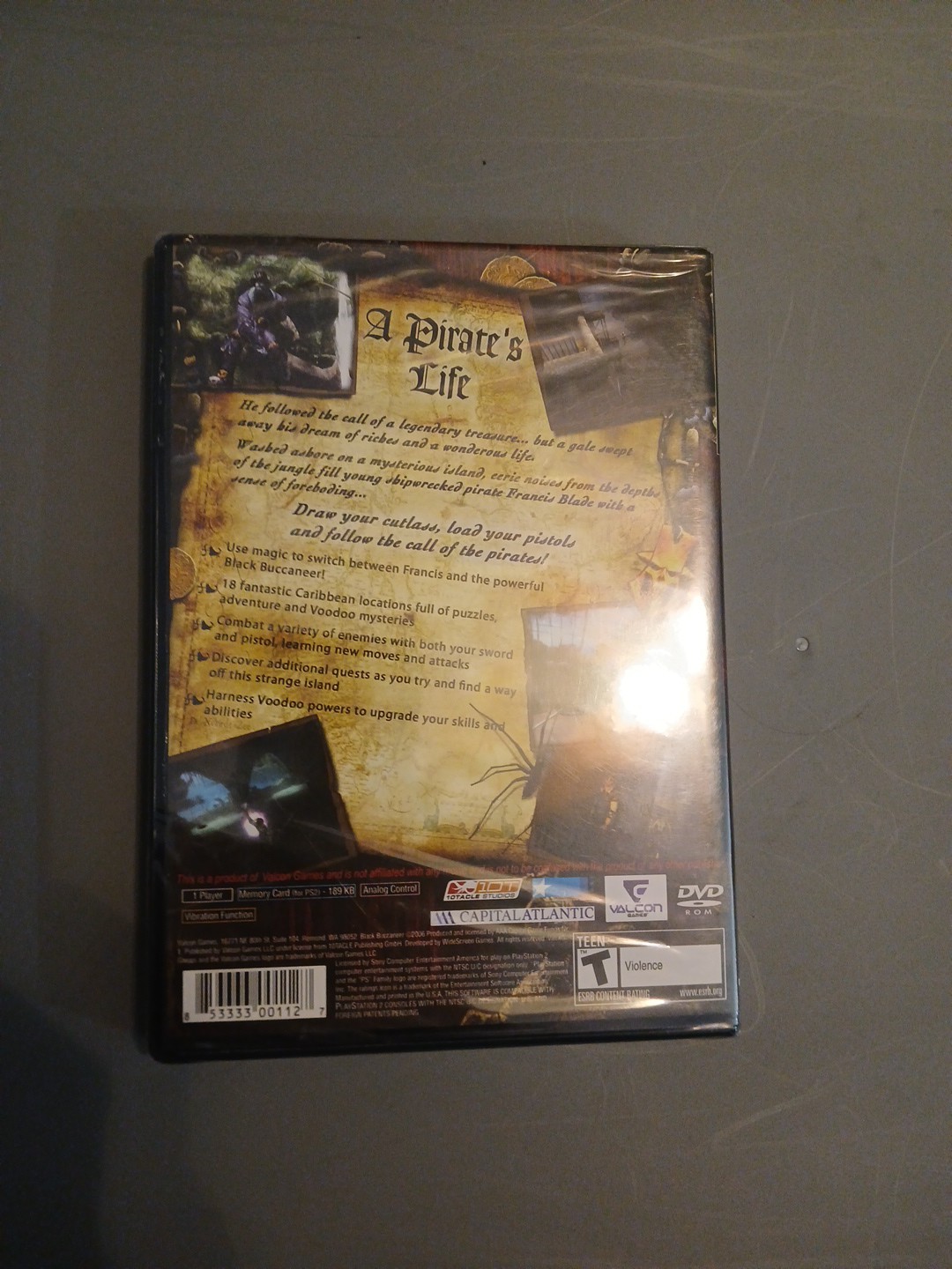 Pirates: Legend of the Black Buccaneer (PS2) NEW Sealed.