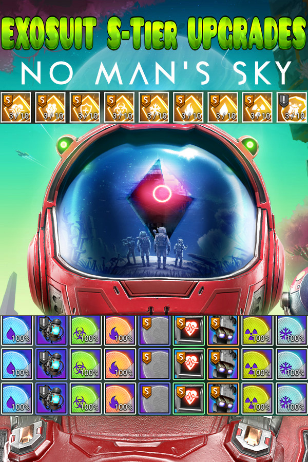 No Man’s Sky – EXOSUIT S-TIER UPGRADES (PS4 PS5 XBOX PC STEAM NINTENDO)