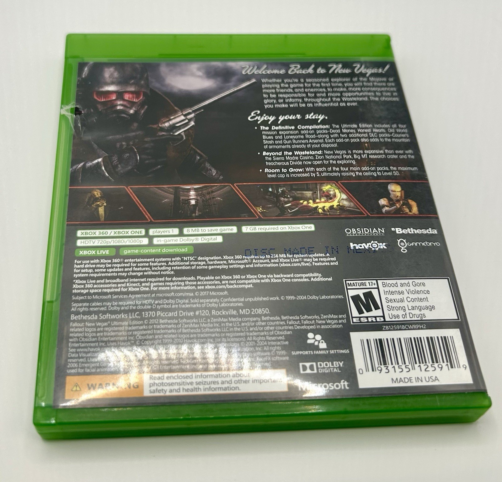 Fallout: New Vegas – Ultimate Edition (Xbox 360 / Xbox One)