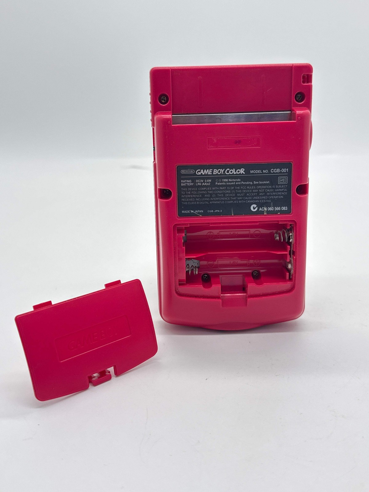 Nintendo Game Boy Color CGB-001 Pink Console Only