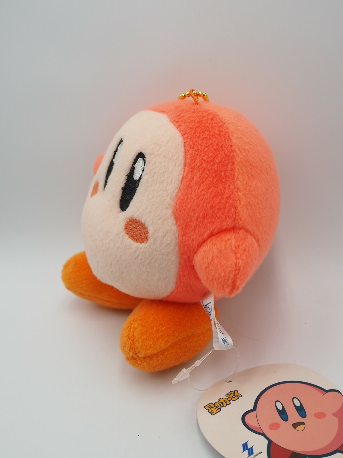 Kirby A1711 Waddle Dee SK Japan Mascot Keychain Plush 5″ TAG Toy Doll Japan