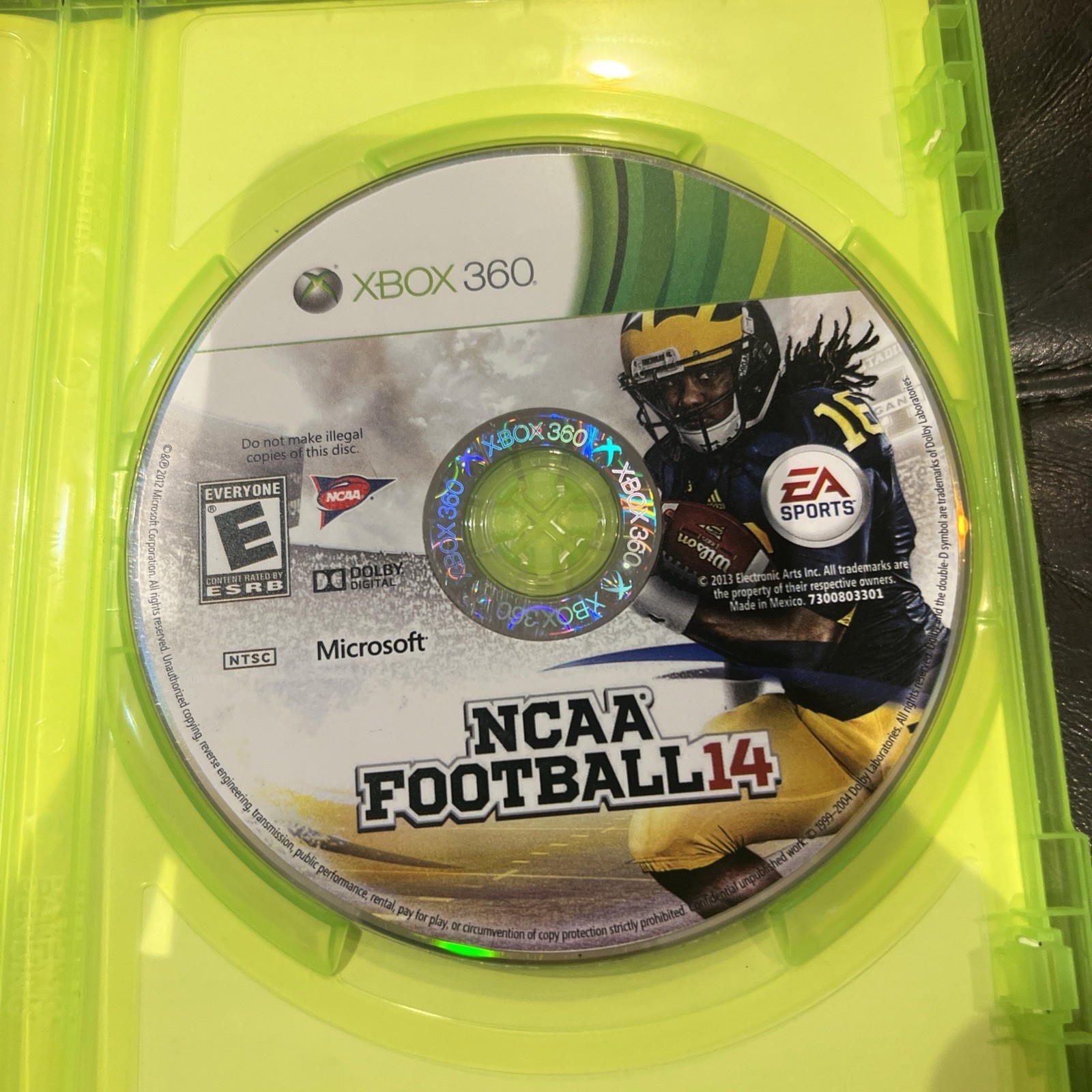 NCAA Football 14 (Microsoft Xbox 360, 2013) – Tested & Works!