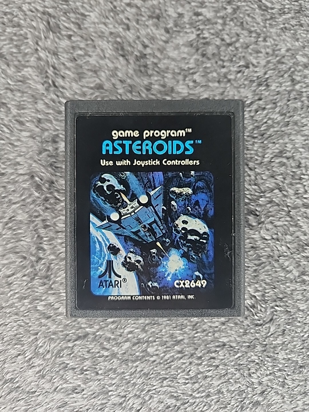 Asteroids (Atari 2600, 1981) Tested And Working Fast Shipping!