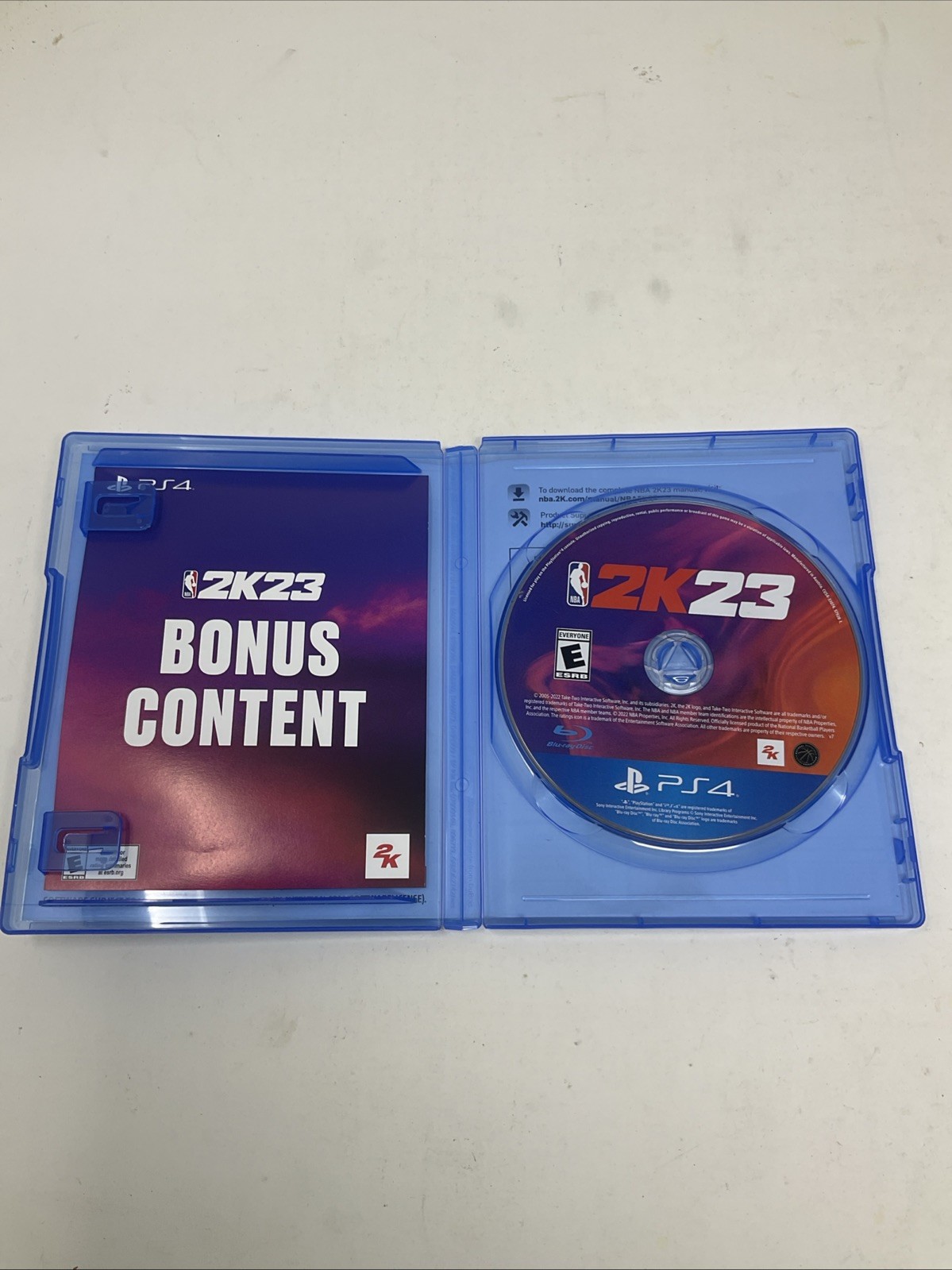 NBA 2K23 – PlayStation PS4 – Cleaned, Tested, Working! See Pics!