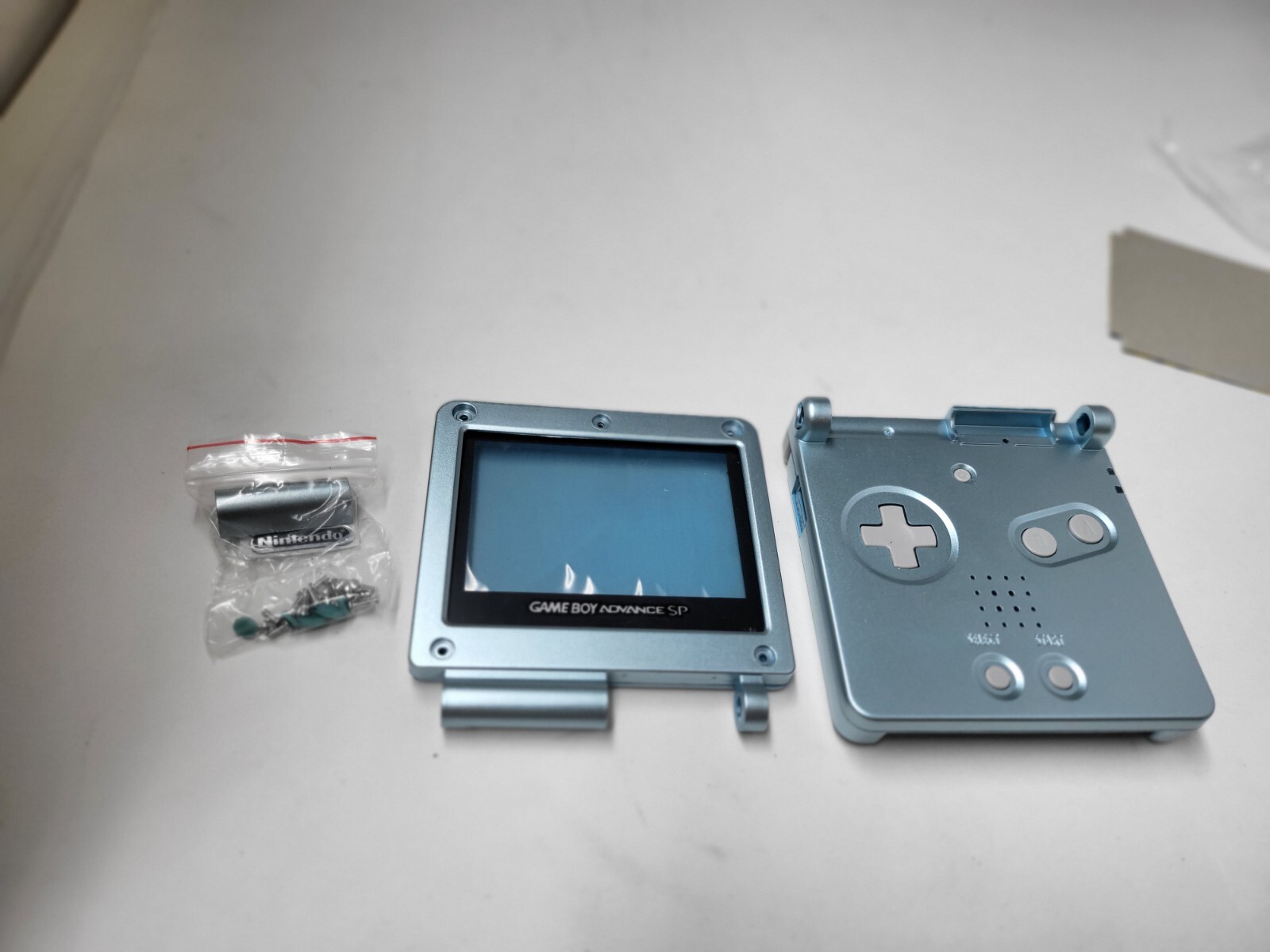 Tools & Replacement light Blue Full Housing Shell Case for GameBoy Advance SP