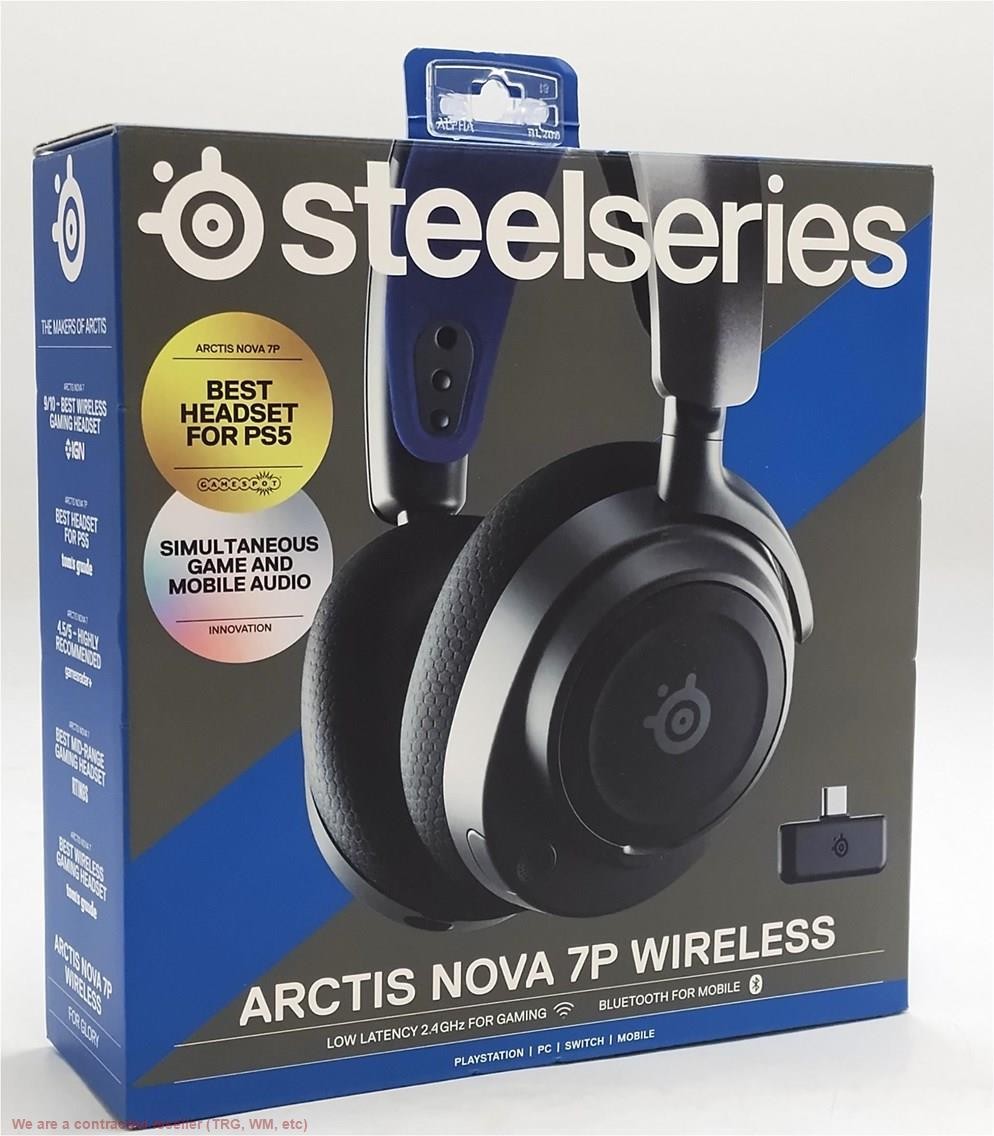 SteelSeries Arctis Nova 7 Wireless Gaming Headset for PlayStation 5