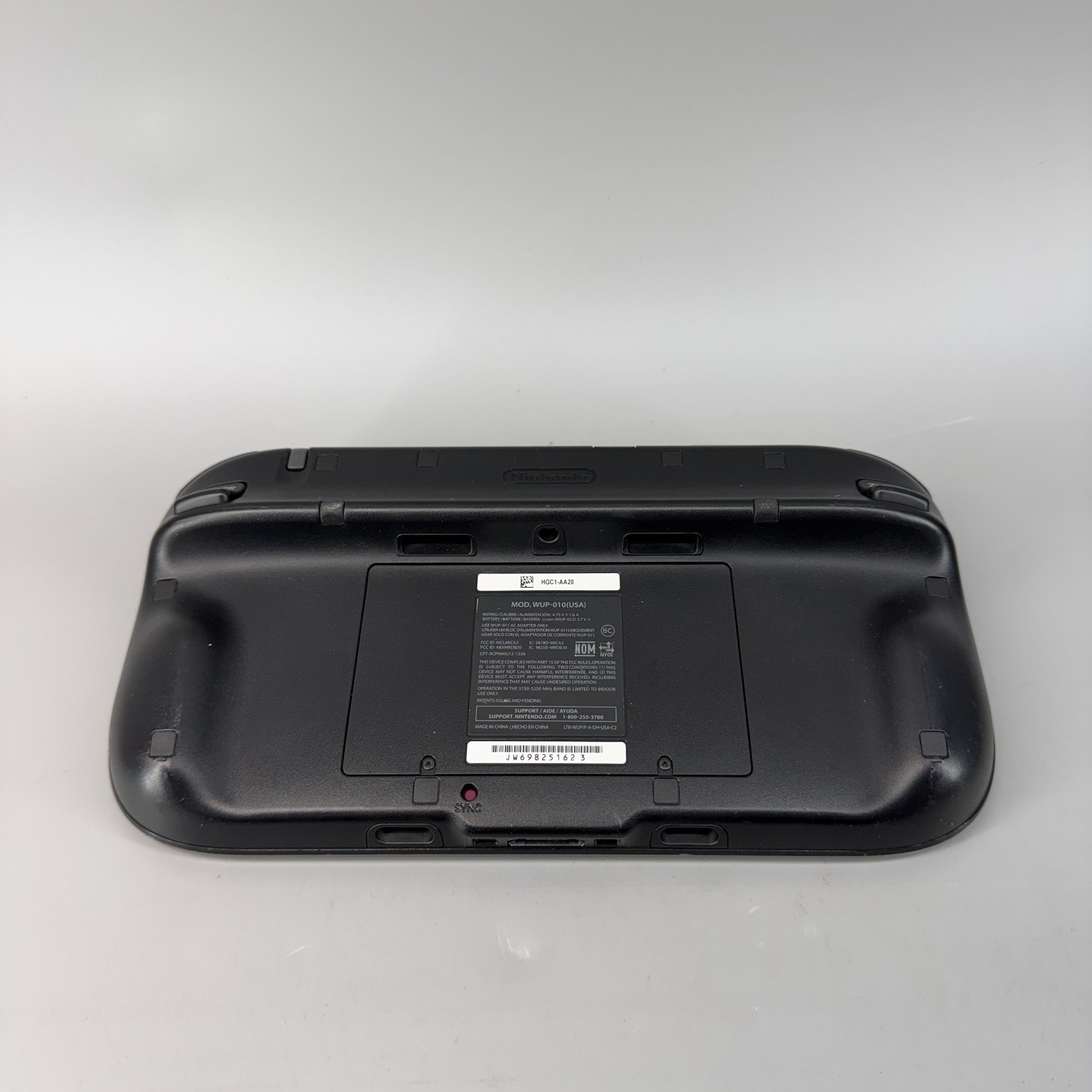Nintendo Wii U Gamepad & 32GB Console OEM Genuine WUP-010 Black with Charger