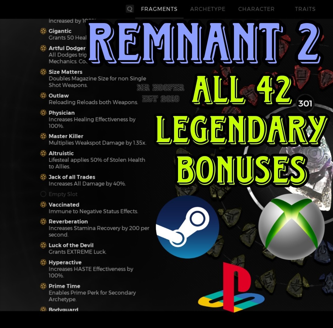 Remnant 2 Prisms – Custom Fusions – Unlock All Legendaries [All Platforms]