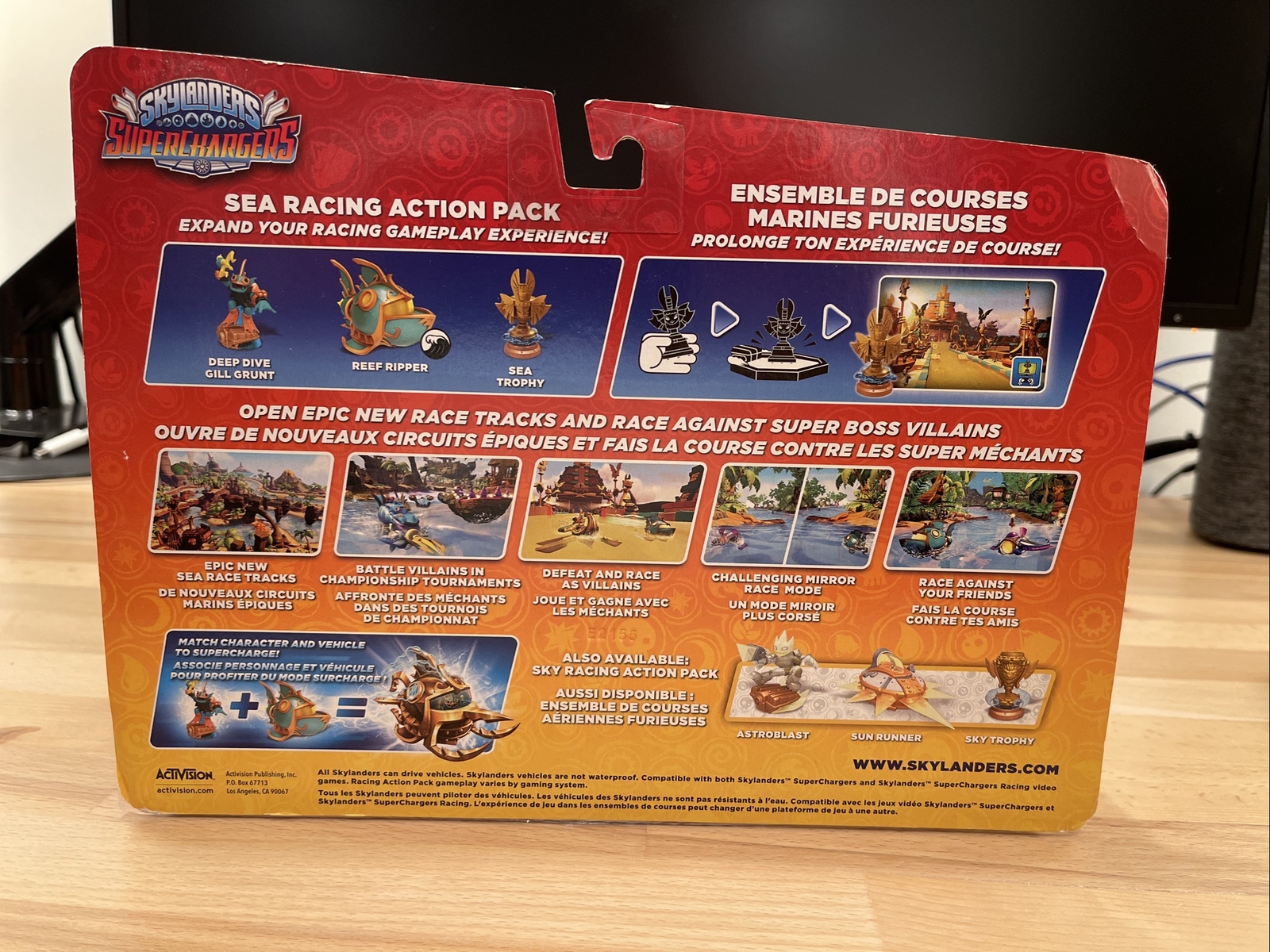 Skylanders Superchargers Sea Trophy Racing Pack NEW!