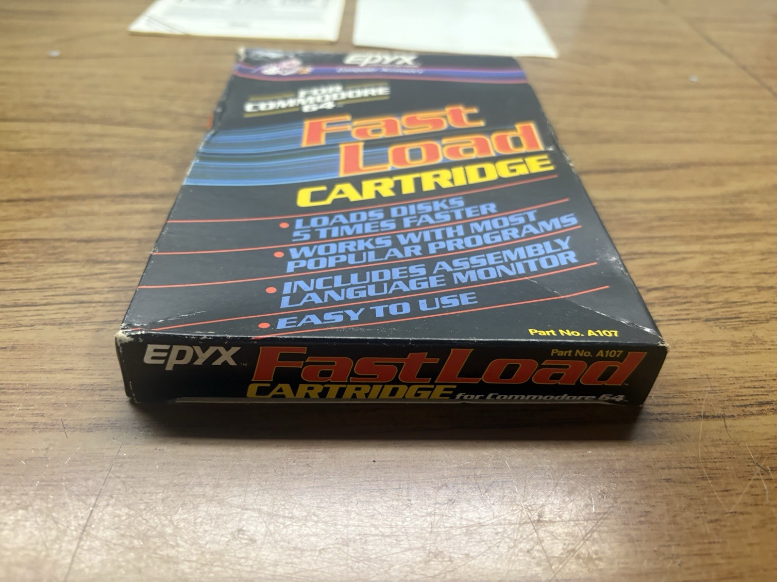 commodore 64 fast load cartridge/Box 1989’s Epyx Fast Load Cartridge Commodore
