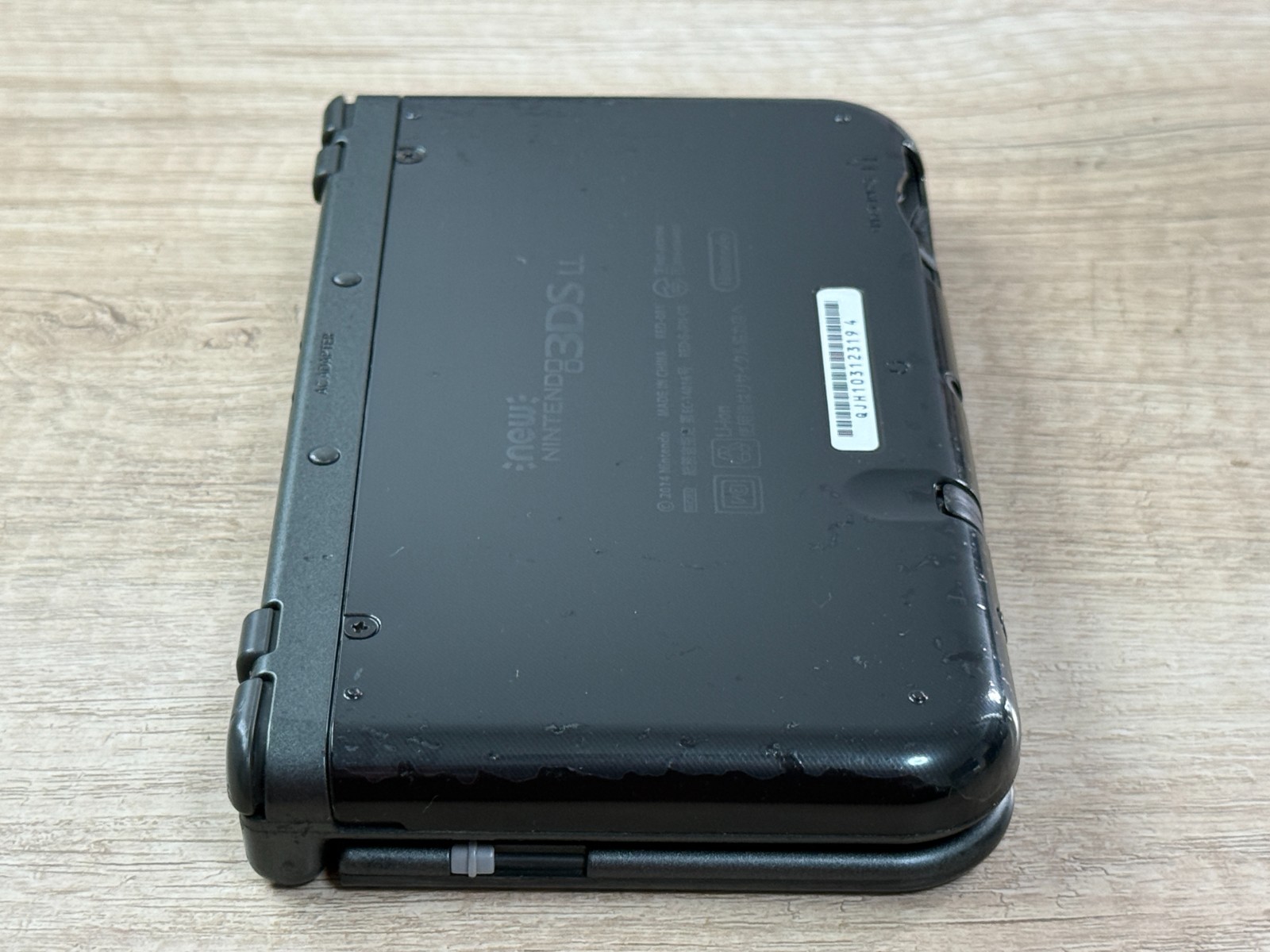 IPS Nintendo New 3DS XL Metallic Black Console IPS Top Tested Japan D8748