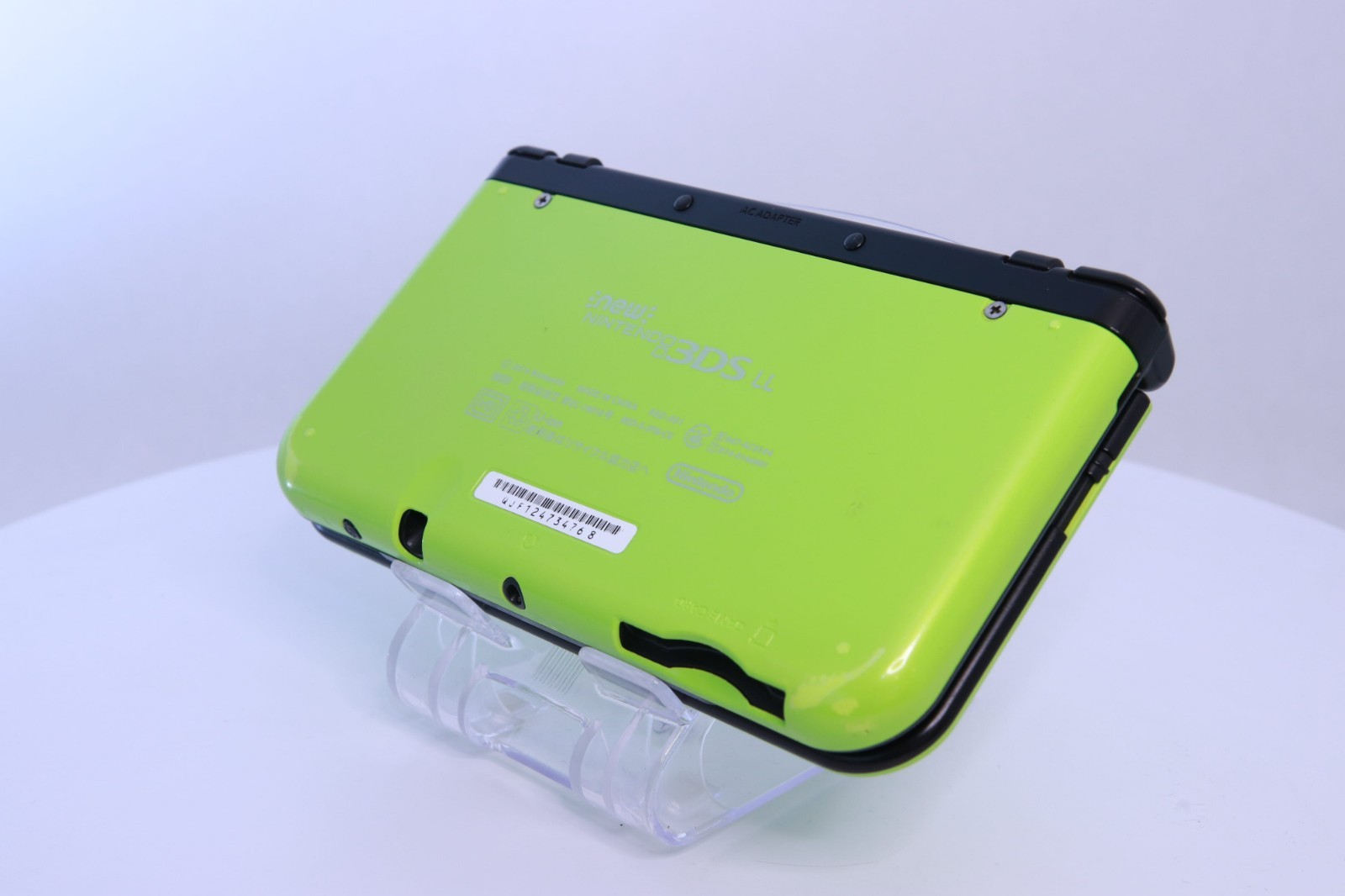 New Nintendo 3DS LL XL Lime Black [Rank : B]Region-locked