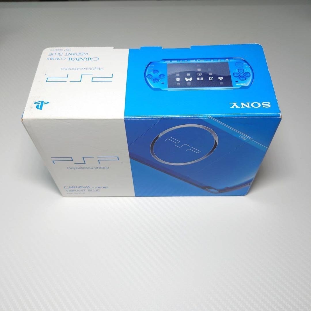 Sony PSP 3000 Vibrant Blue Complete in Box Near Mint 6747
