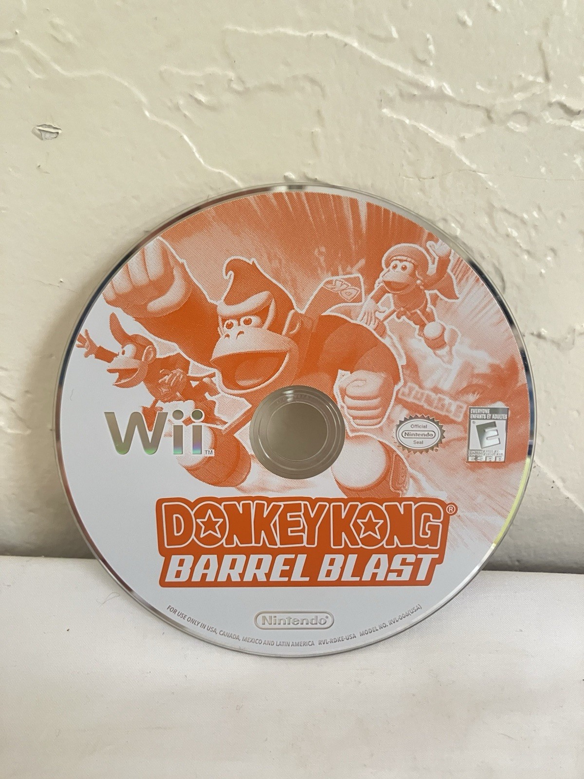 Donkey Kong Country Returns & DK Barrel Blast Nintendo Wii Tested Fast Free Ship