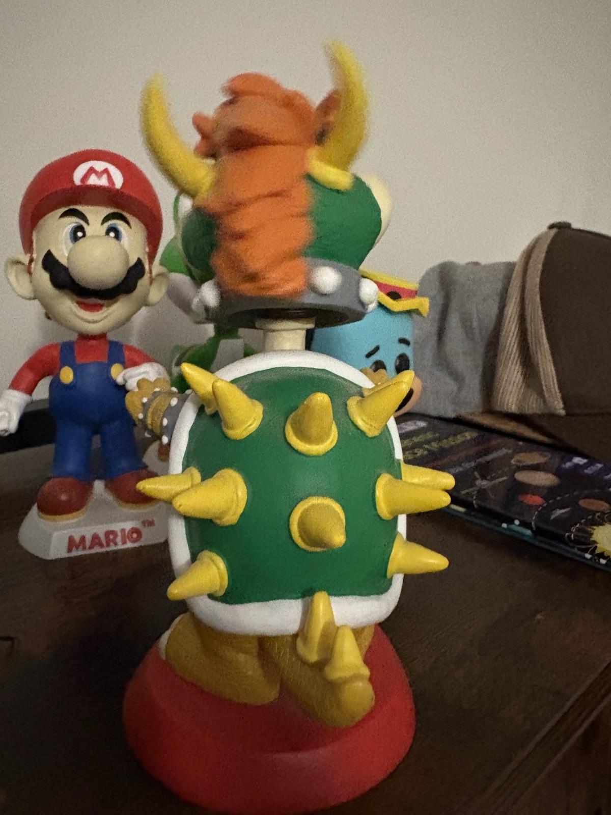 Vintage Nintendo Bowser Bobblehead 2001 ToySite BD&A Collectibles Super Mario