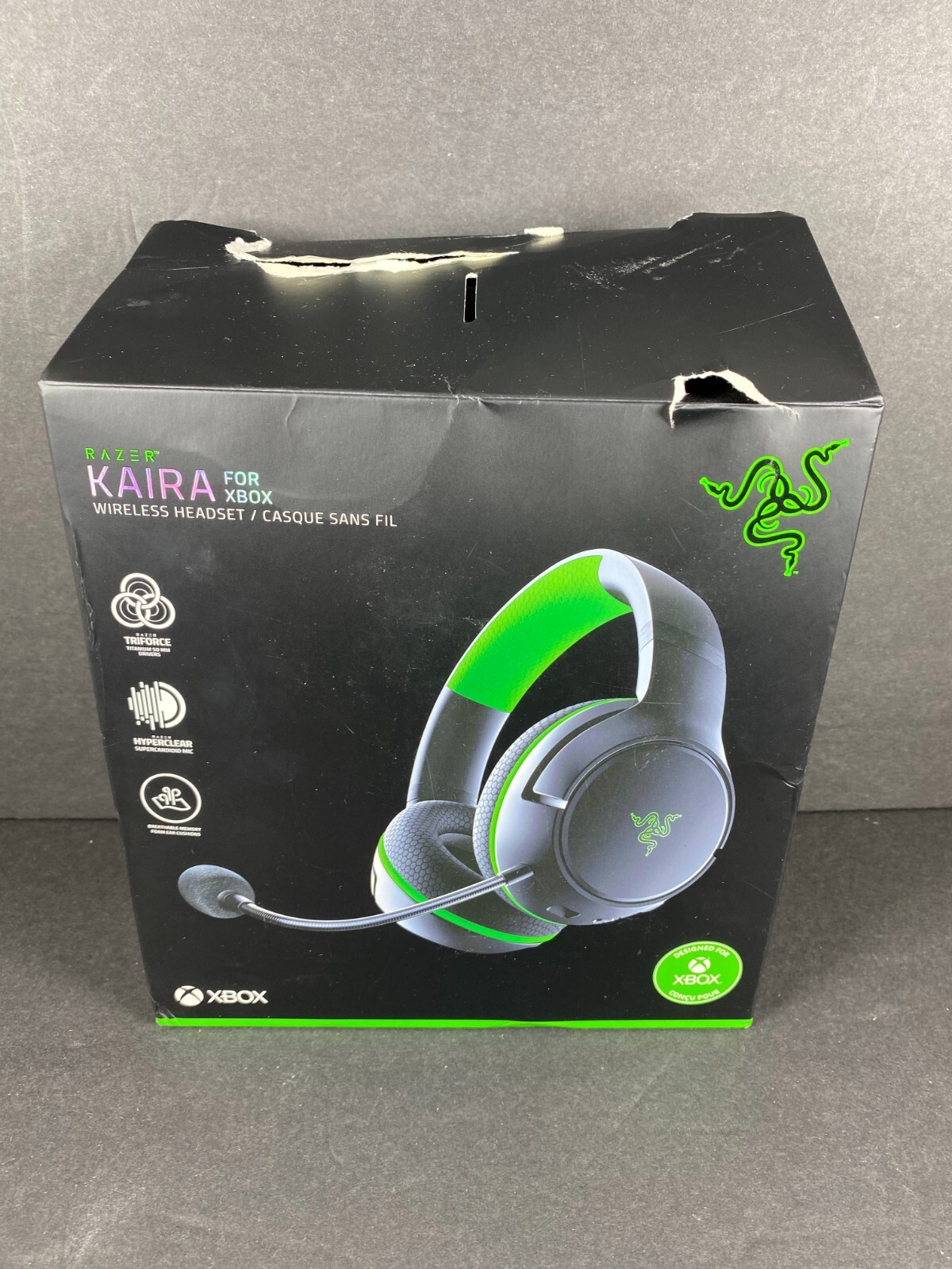 Razer Kaira Wireless Gaming Headset for Xbox Series X/S – Black/Green