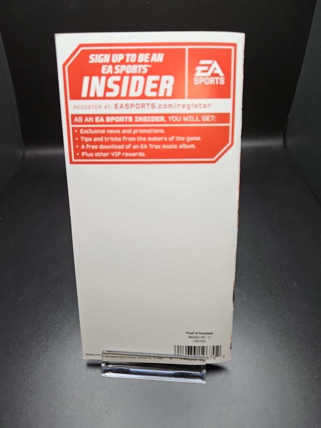 Madden NFL 12 PlayStation Portable PSP 2011 Game CIB w/ Case Manual Football