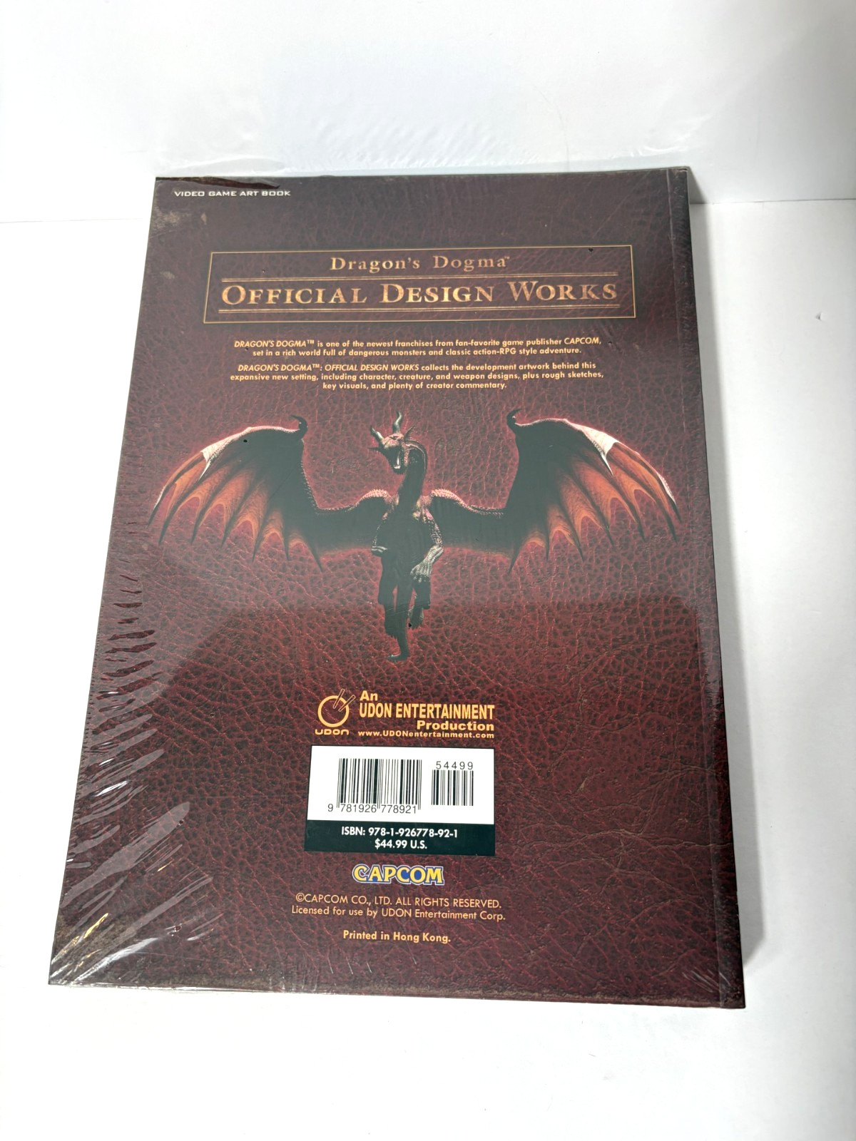 Dragon’s Dogma: Official Design Works by Cap New Sealed
