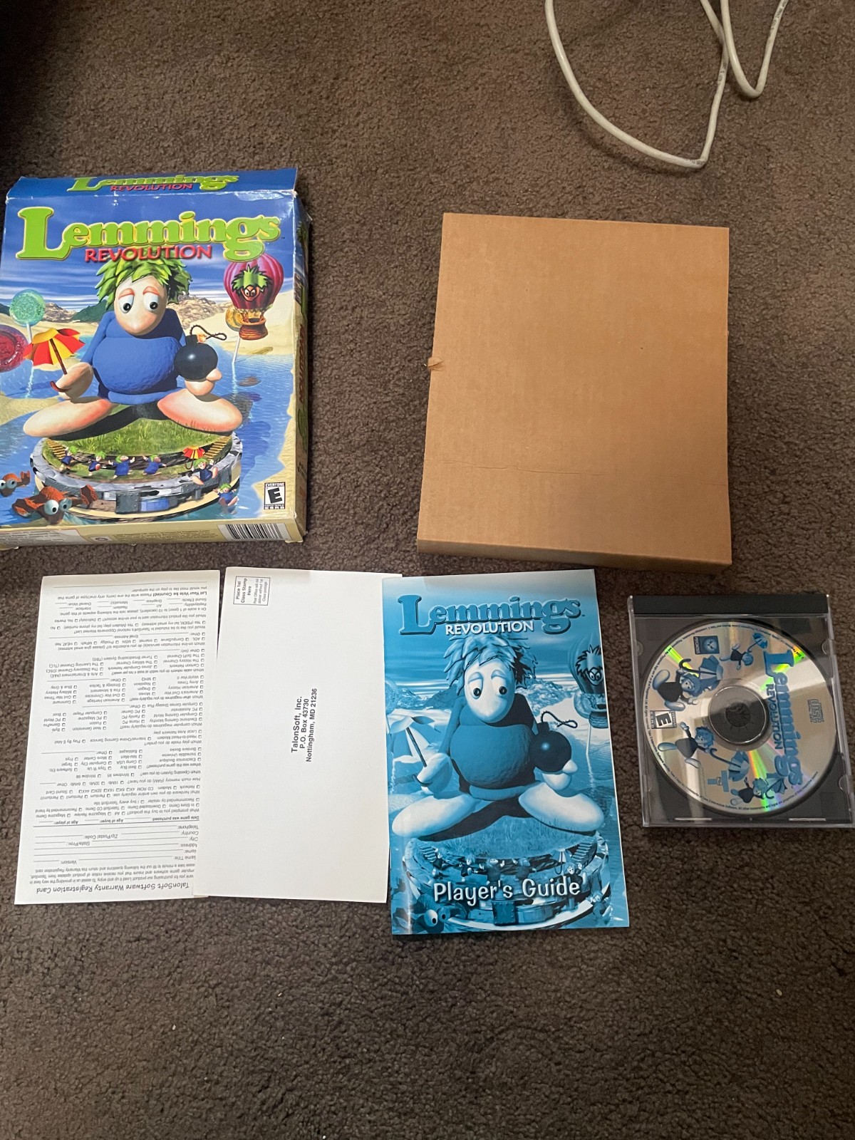 Lemmings Revolution – PC – Psygnosis Ltd. & TAKE2interactive 2001, big box