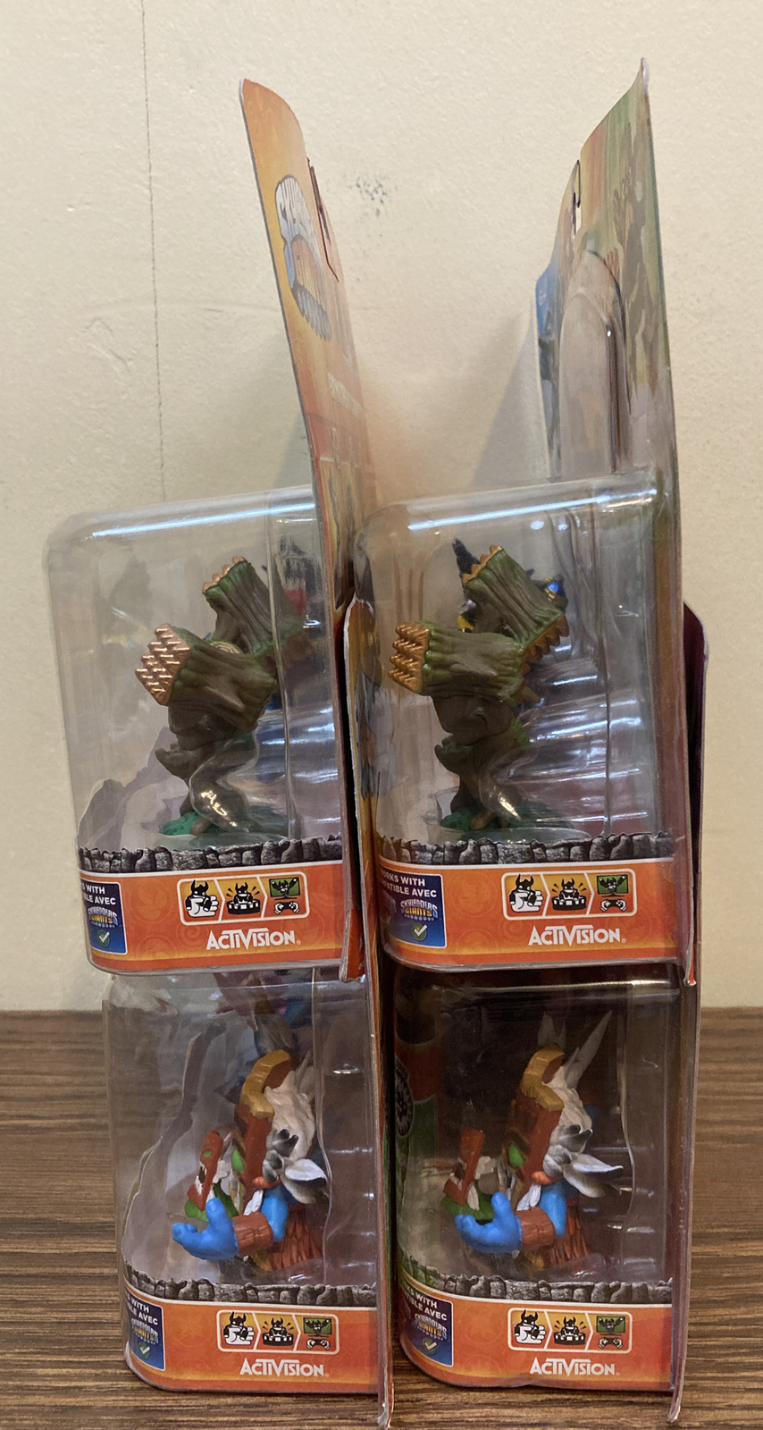 Skylanders Giants Sonic Boom Sprocket Stump Smash Flashwing Sealed Lot Of 4