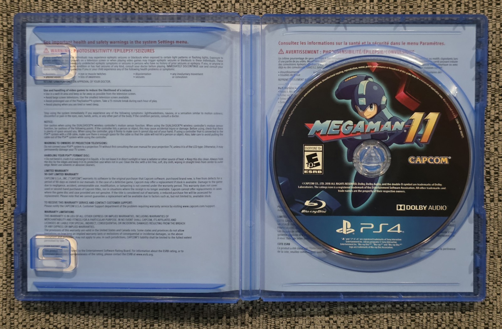 Mega Man 11 (PlayStation 4, 2018)