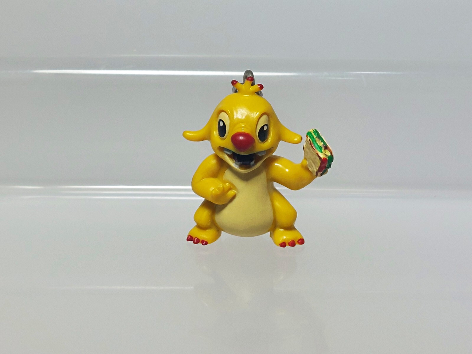 Lilo & Stitch Reuben eating Sandwich Charm Figure Disney Japan A03 1.2in